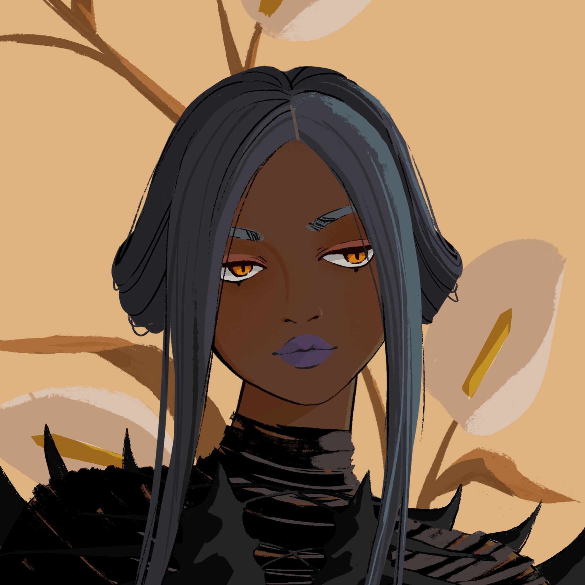 a portrait of Thunderstorm, the brutal flare-up