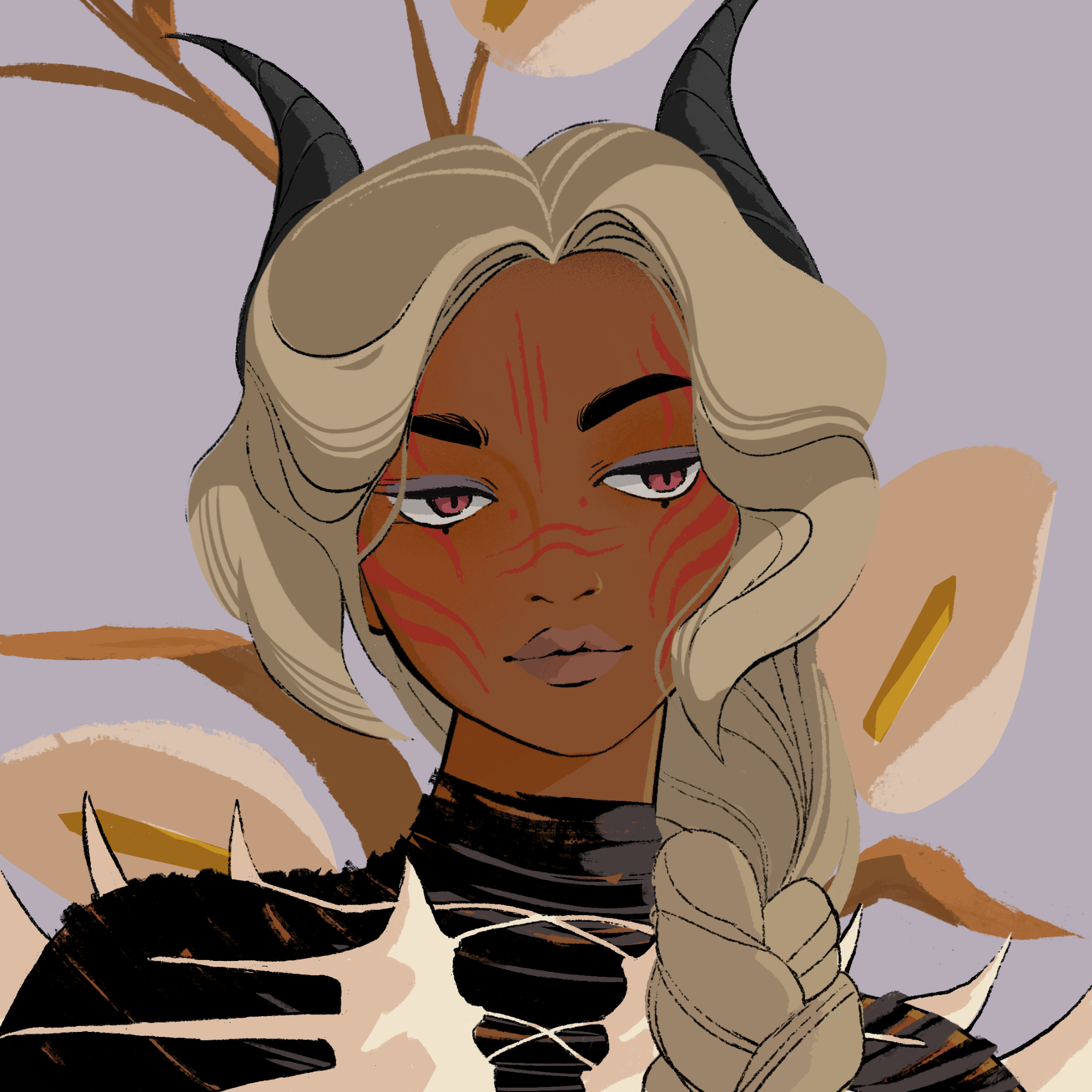 a portrait of Tambora ash