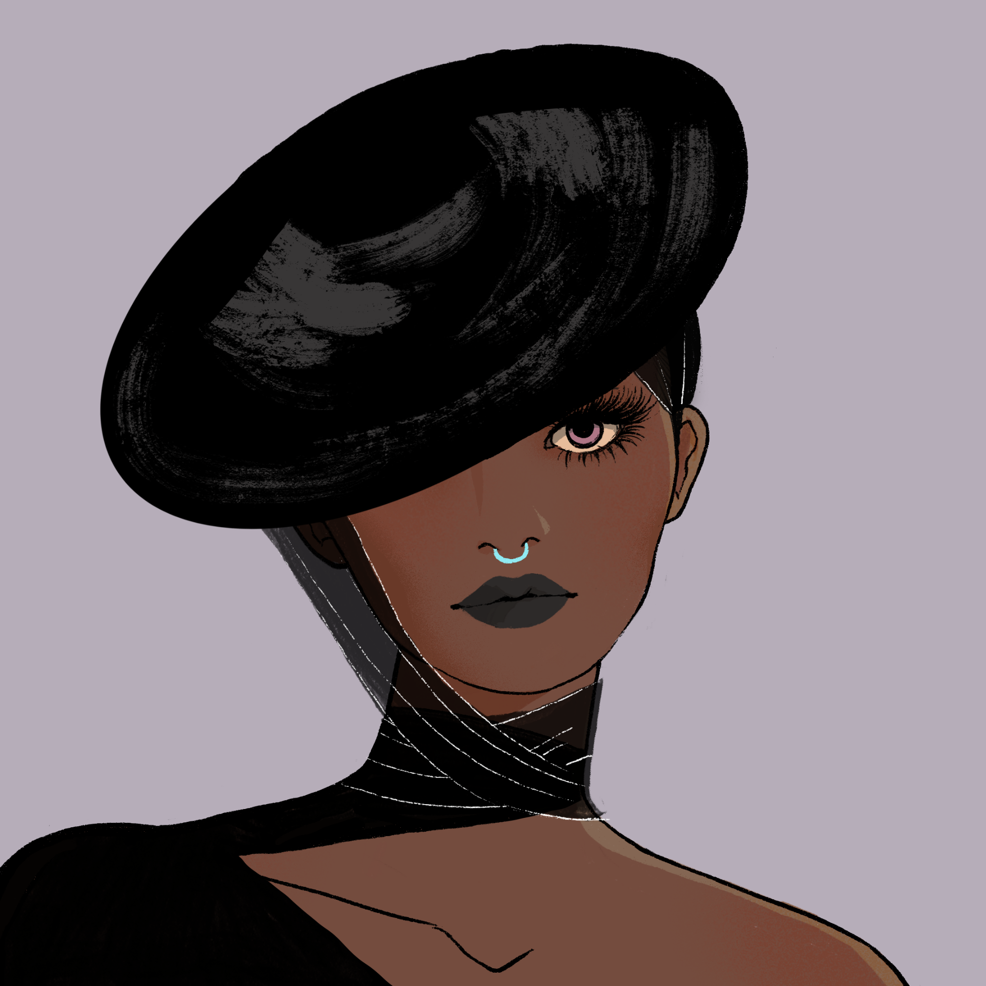 a portrait of Bohrium, the wretched soul