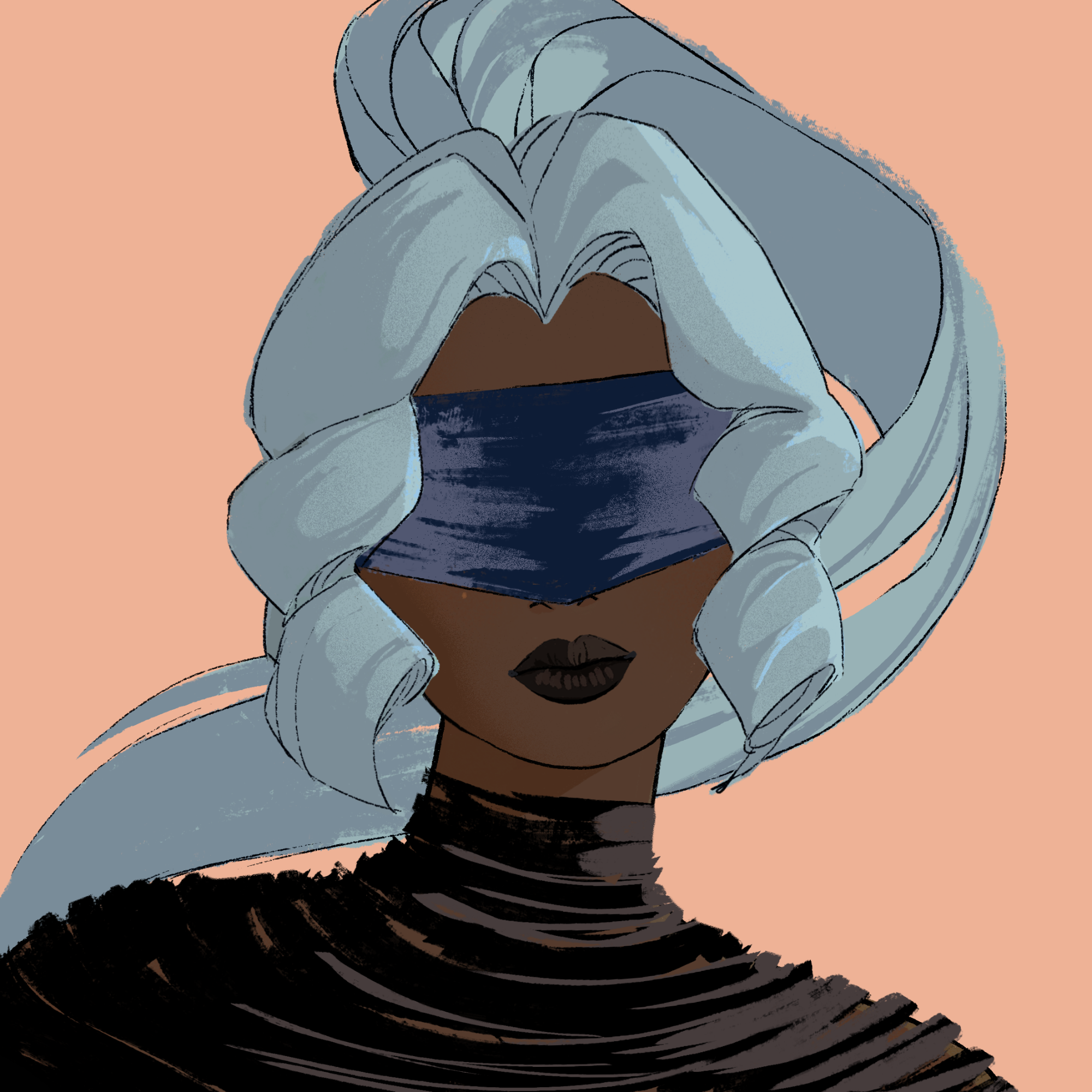 a portrait of Hyacinth dew