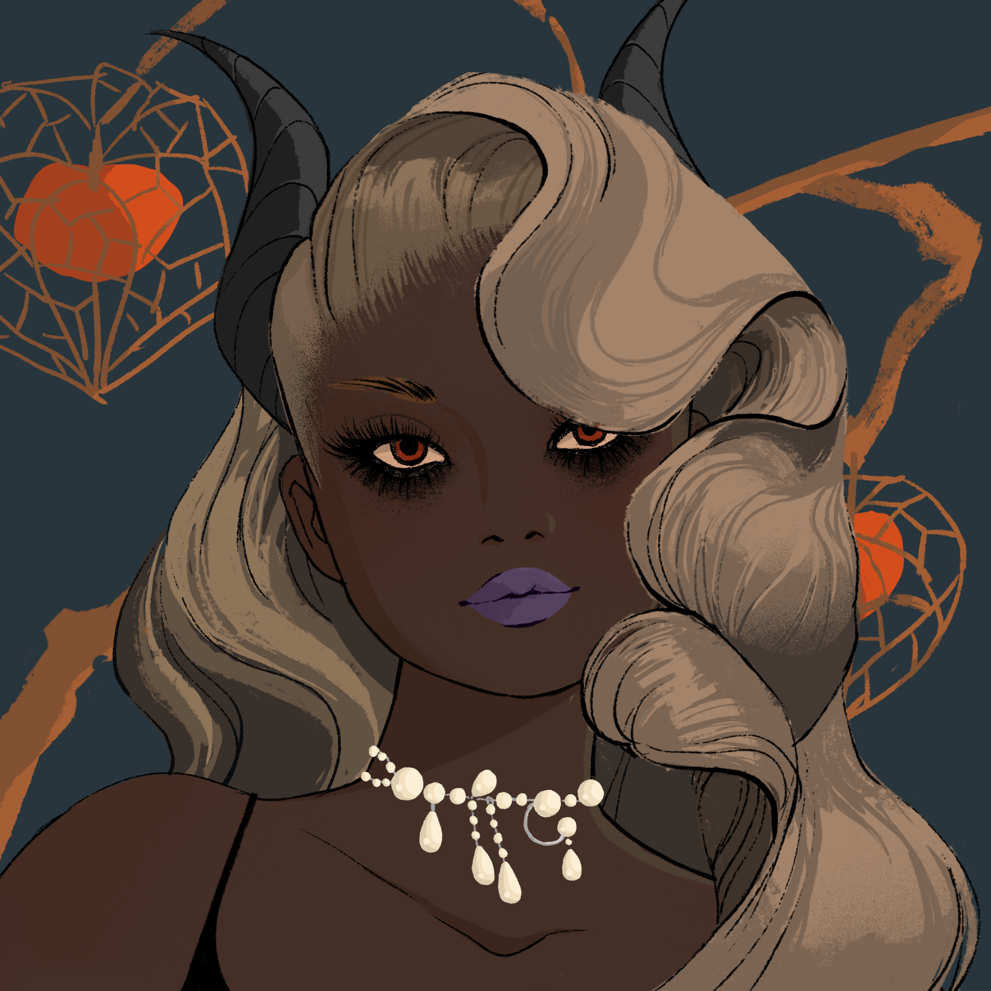 a portrait of Astatine, the rotten death