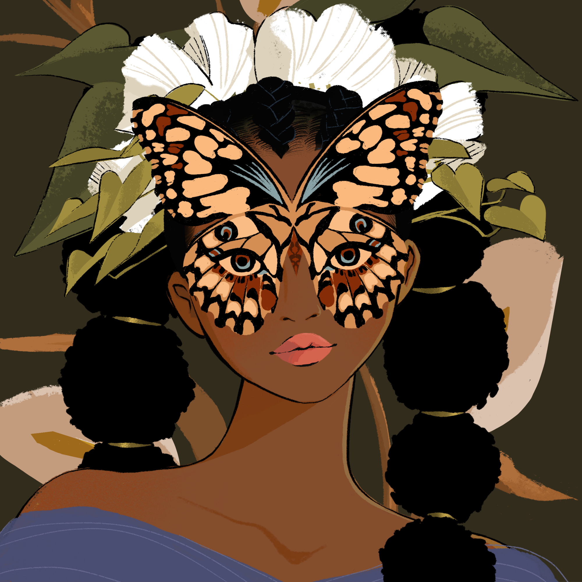 a portrait of Russula the sandalled