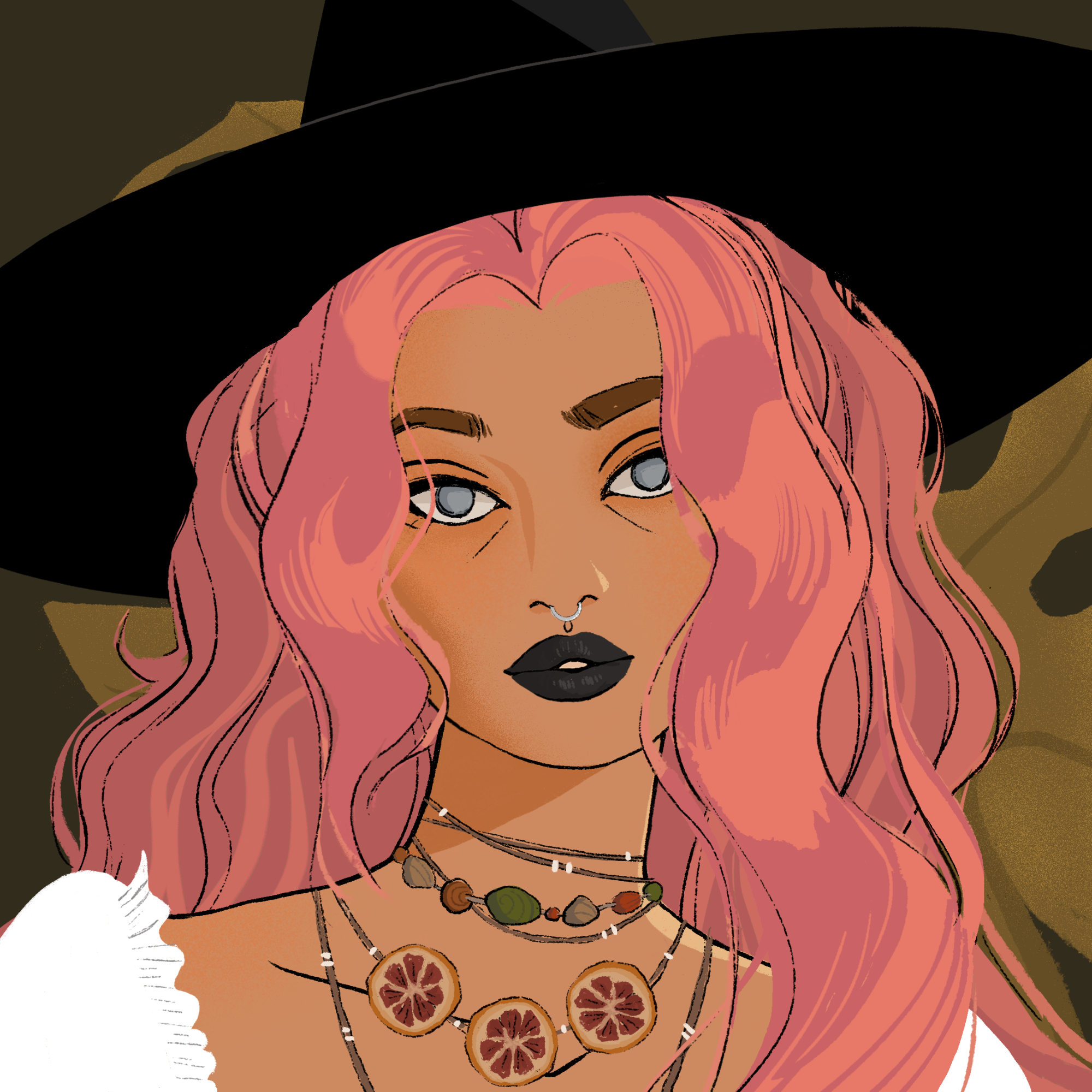 a portrait of Lentil, the nutritious pie