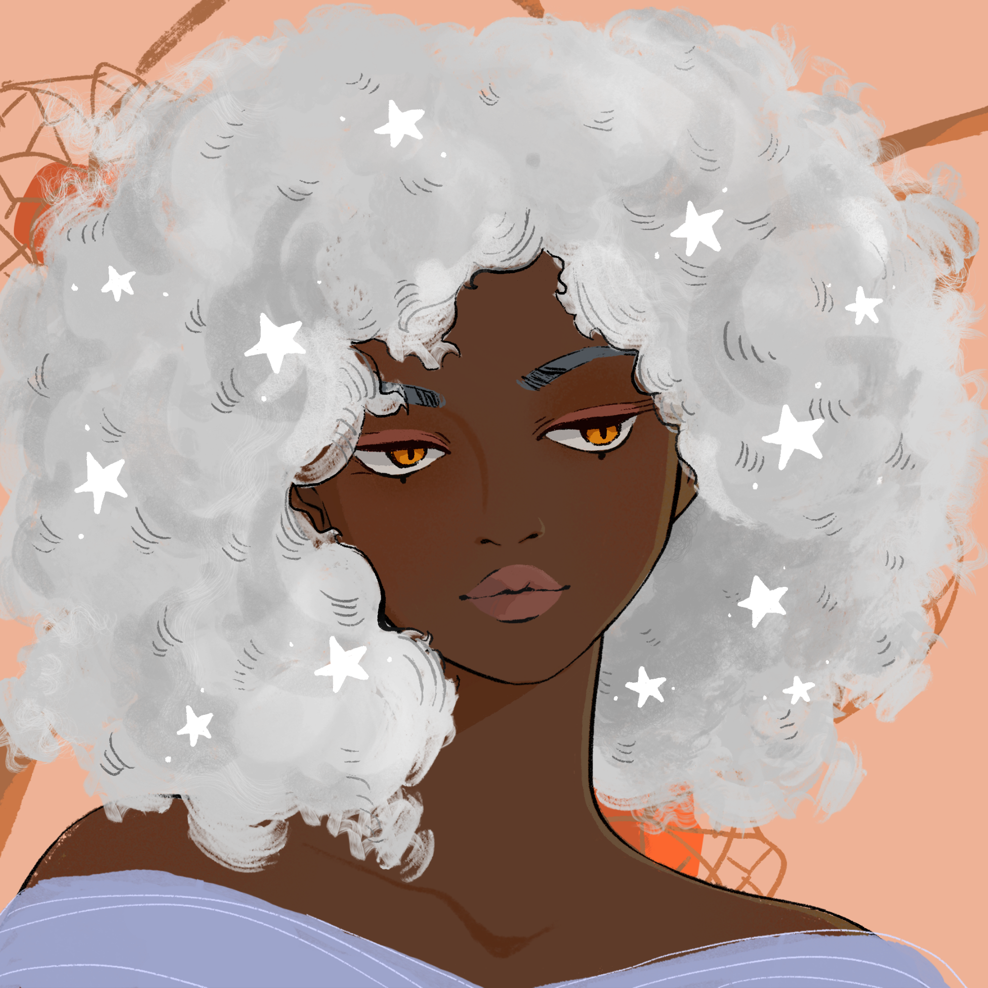 a portrait of Shallot of the wastes