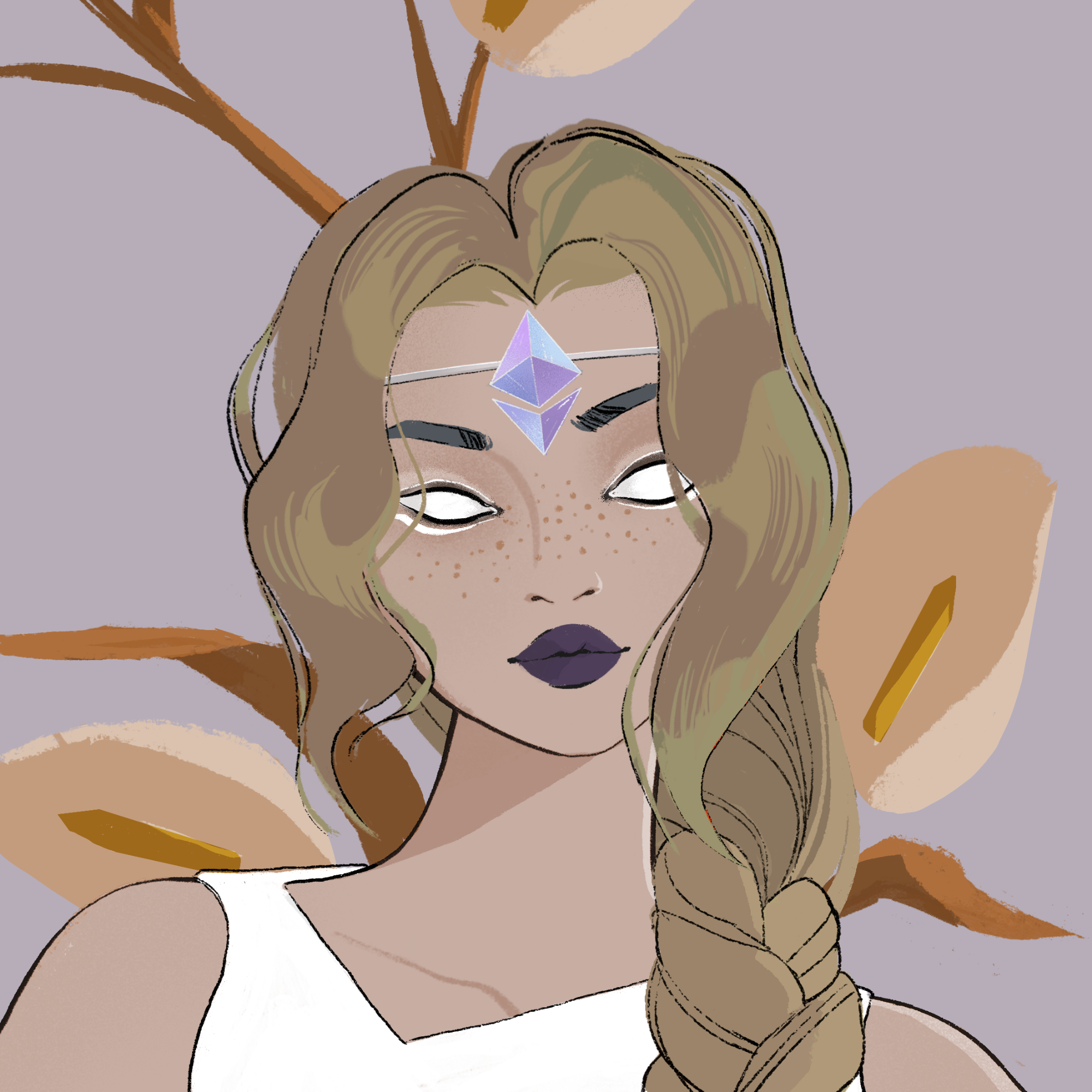 a portrait of Marigold sun