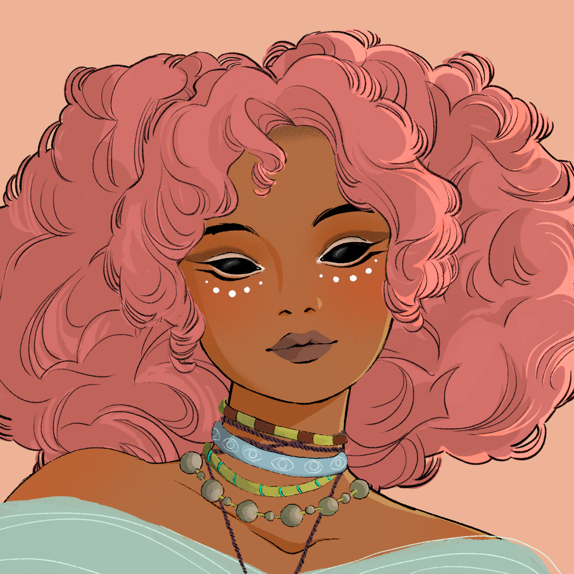 a portrait of Willow, the faint breeze