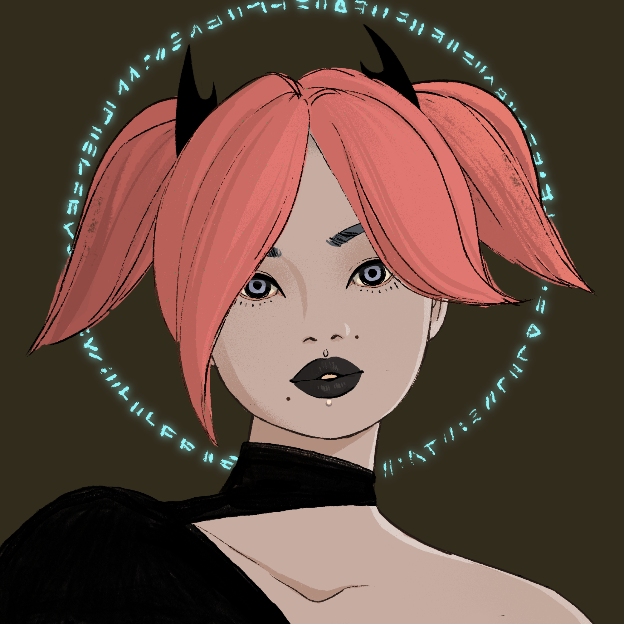 a portrait of Achernar, the clever hyperplane