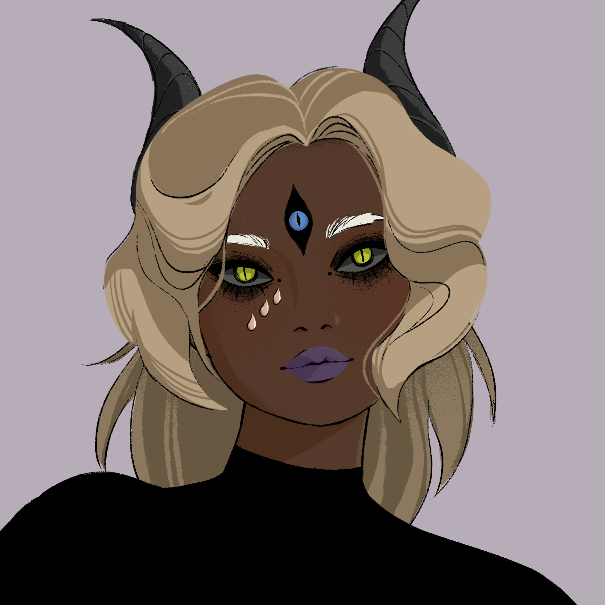 a portrait of Muria