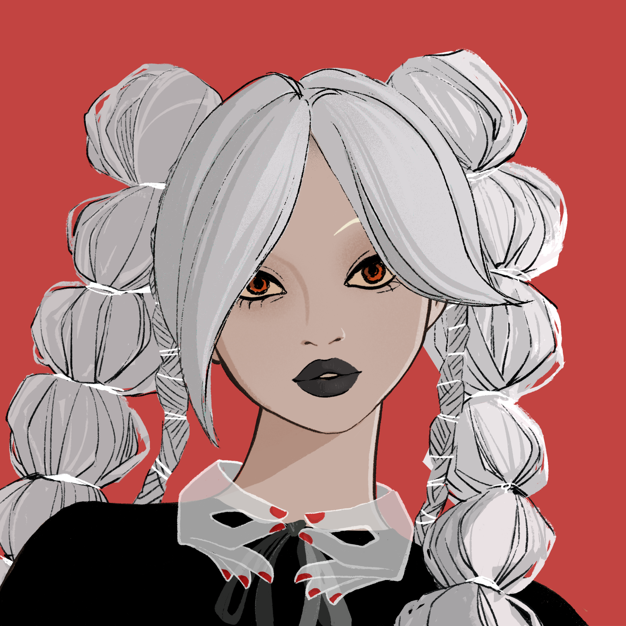 a portrait of Victoria, the true vault