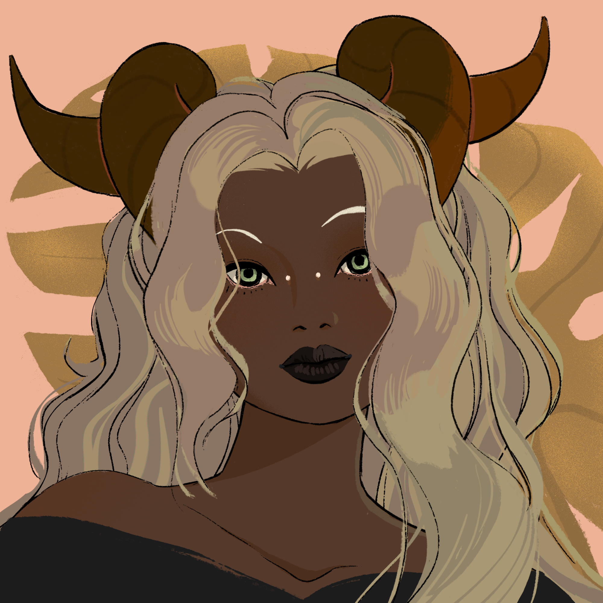 a portrait of Fogo the rain-slicked