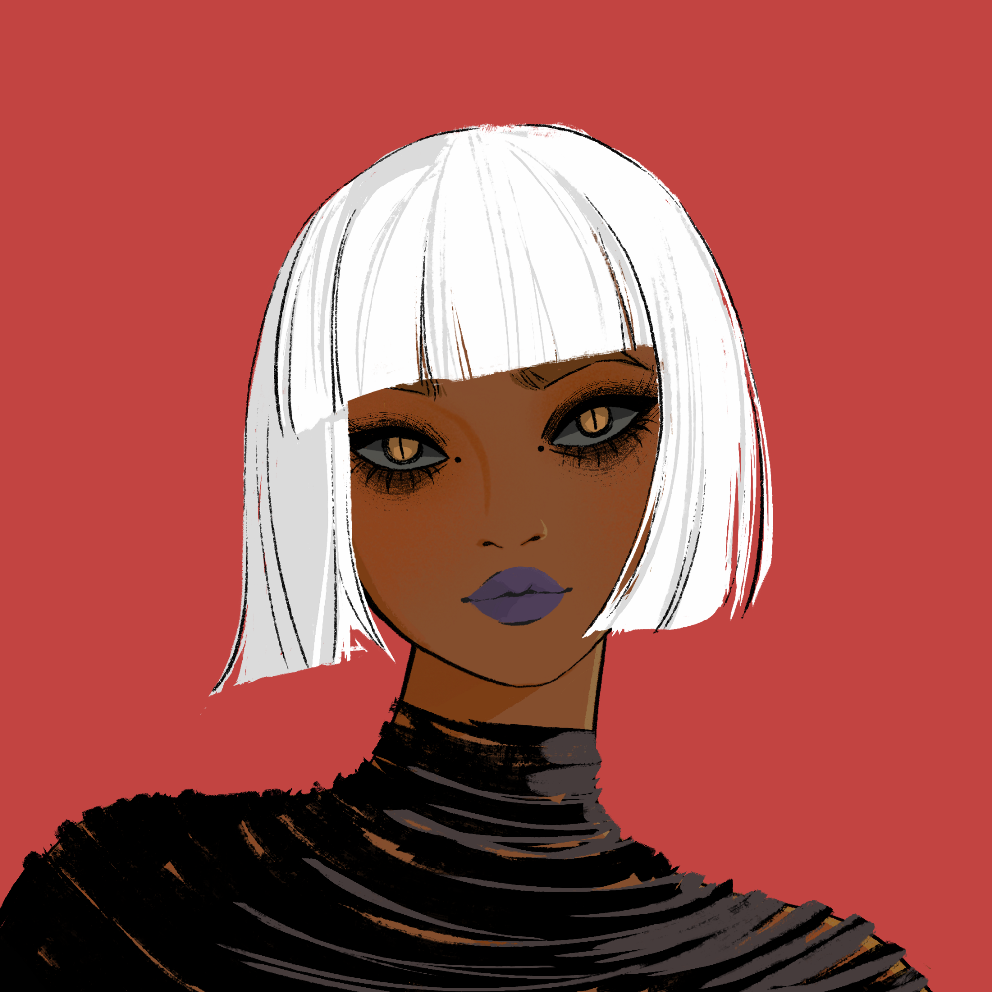 a portrait of Pitanga of the orrery