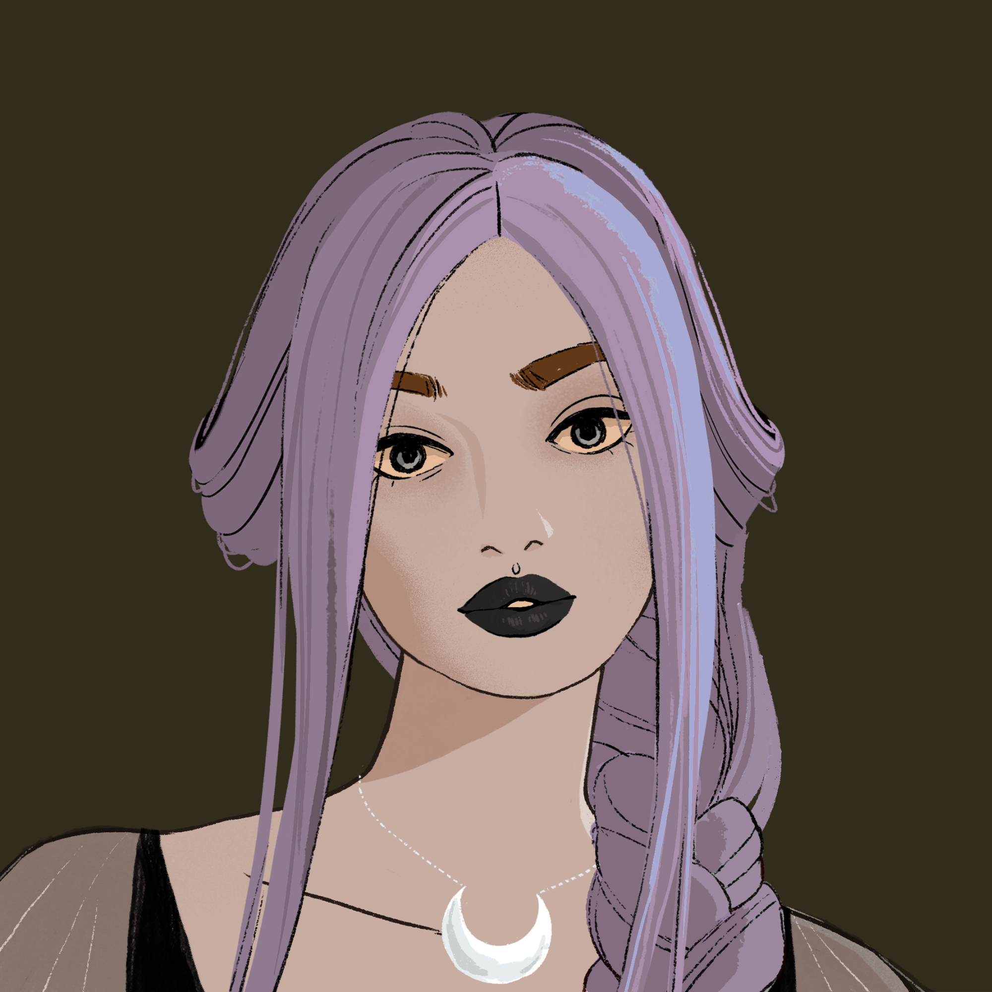 a portrait of Mercury the keen