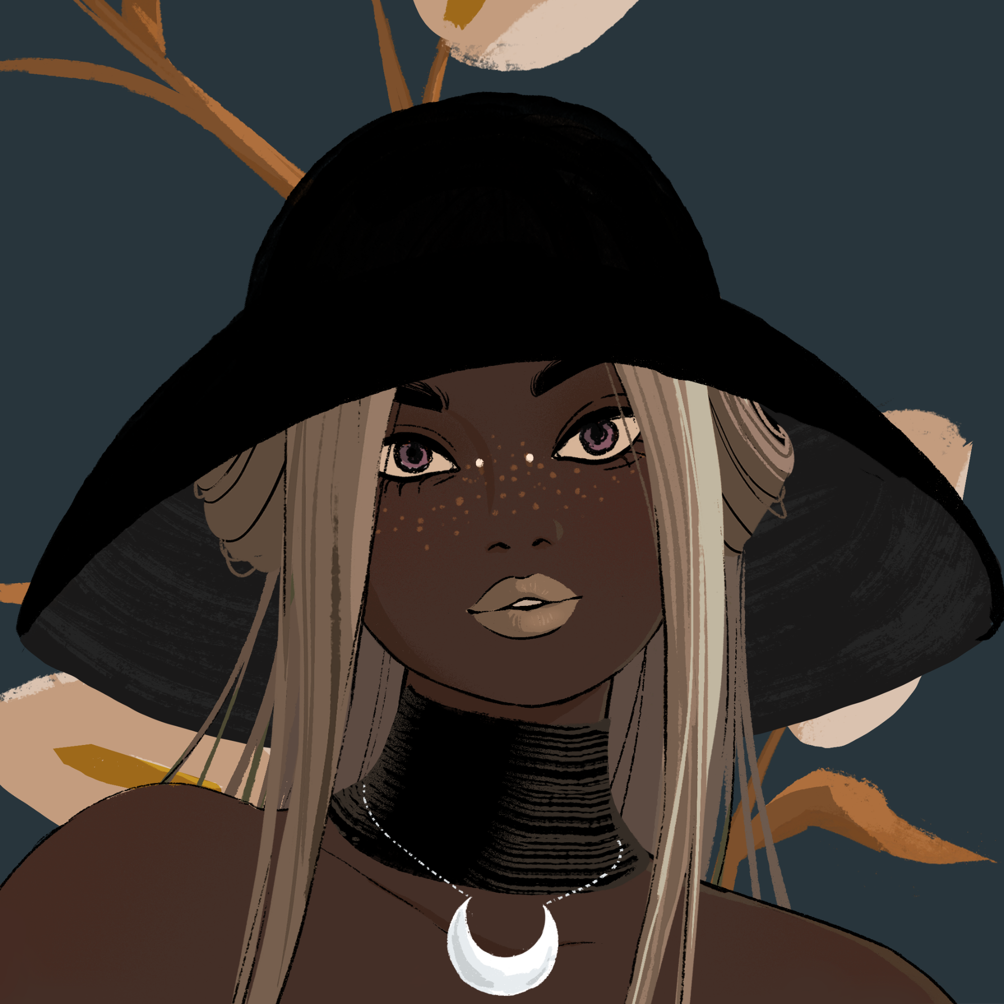 a portrait of Ethyl of the tower