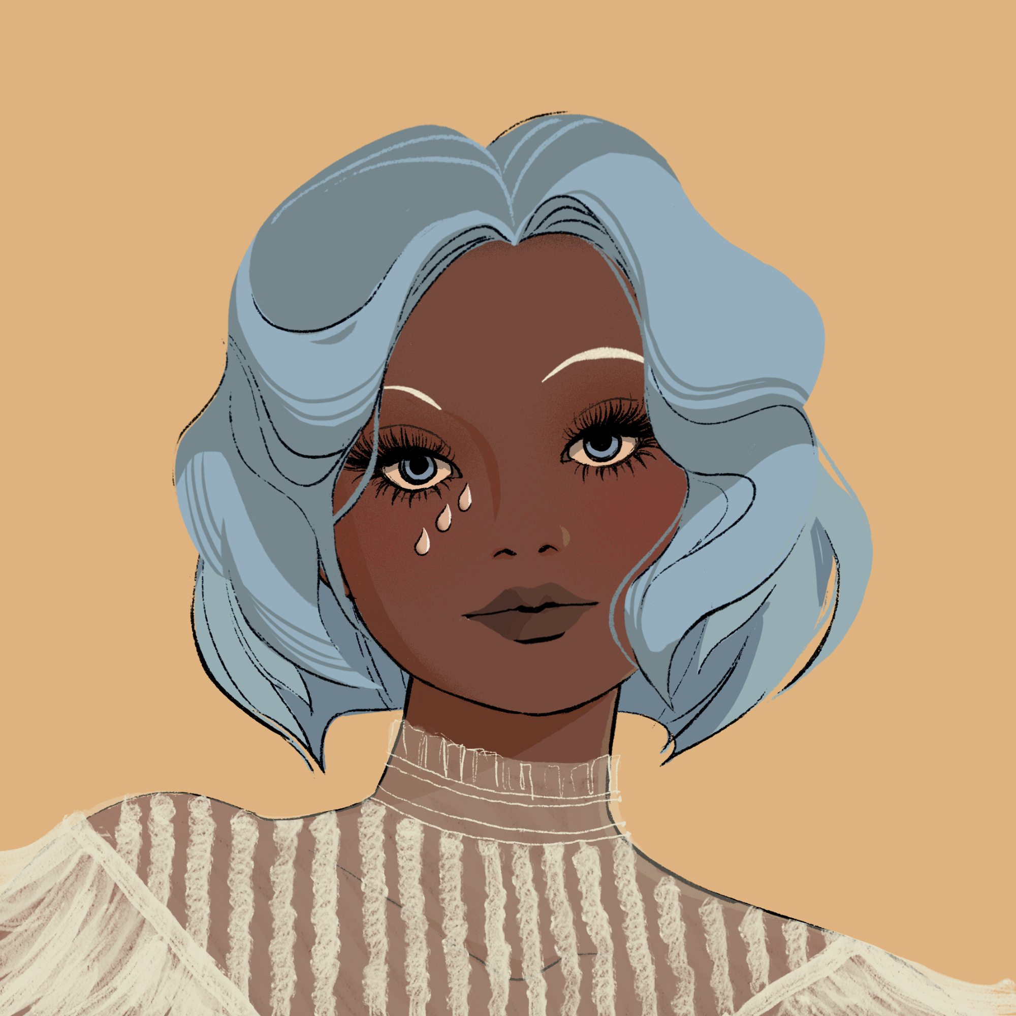 a portrait of Imperatrix hood