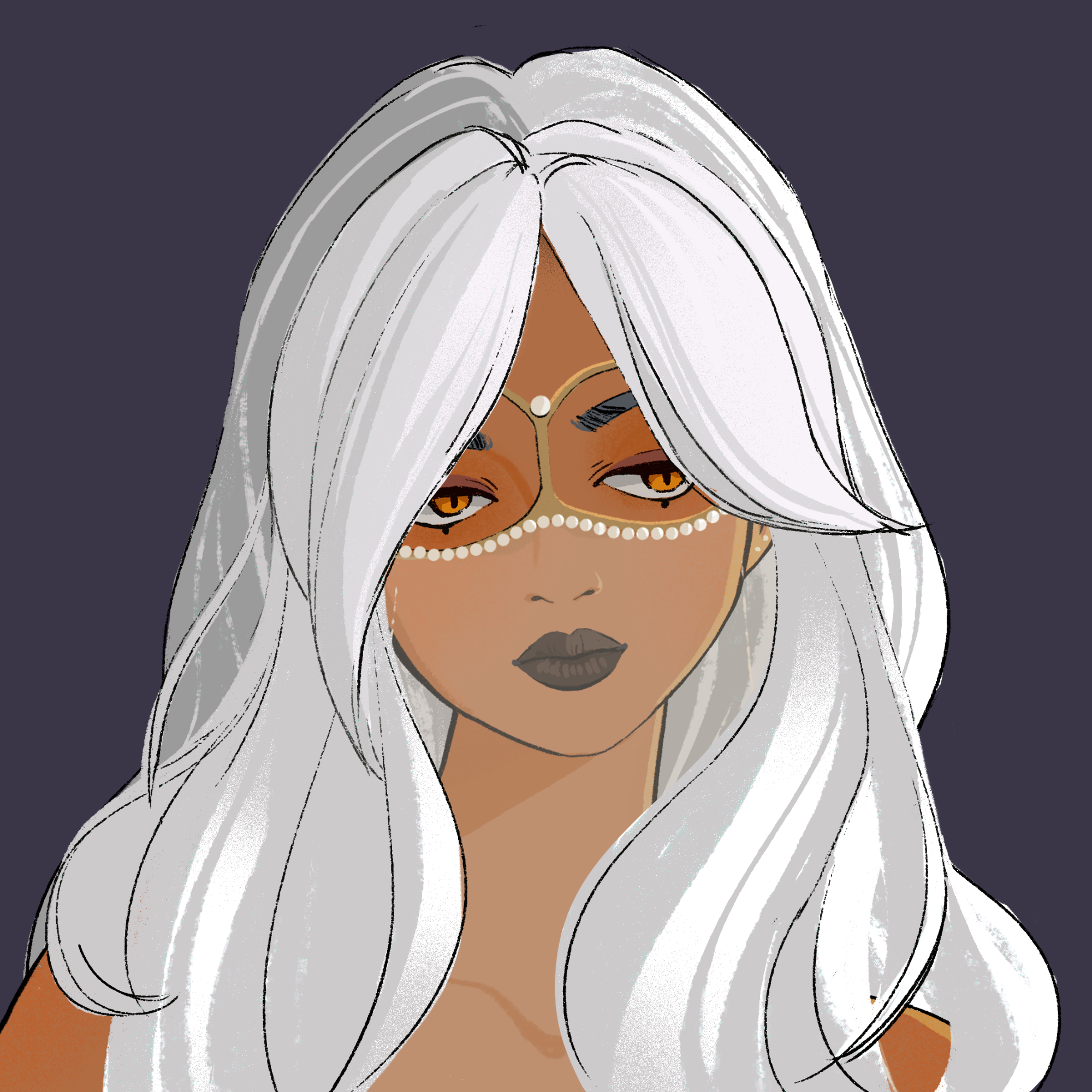 a portrait of Harmony amulet