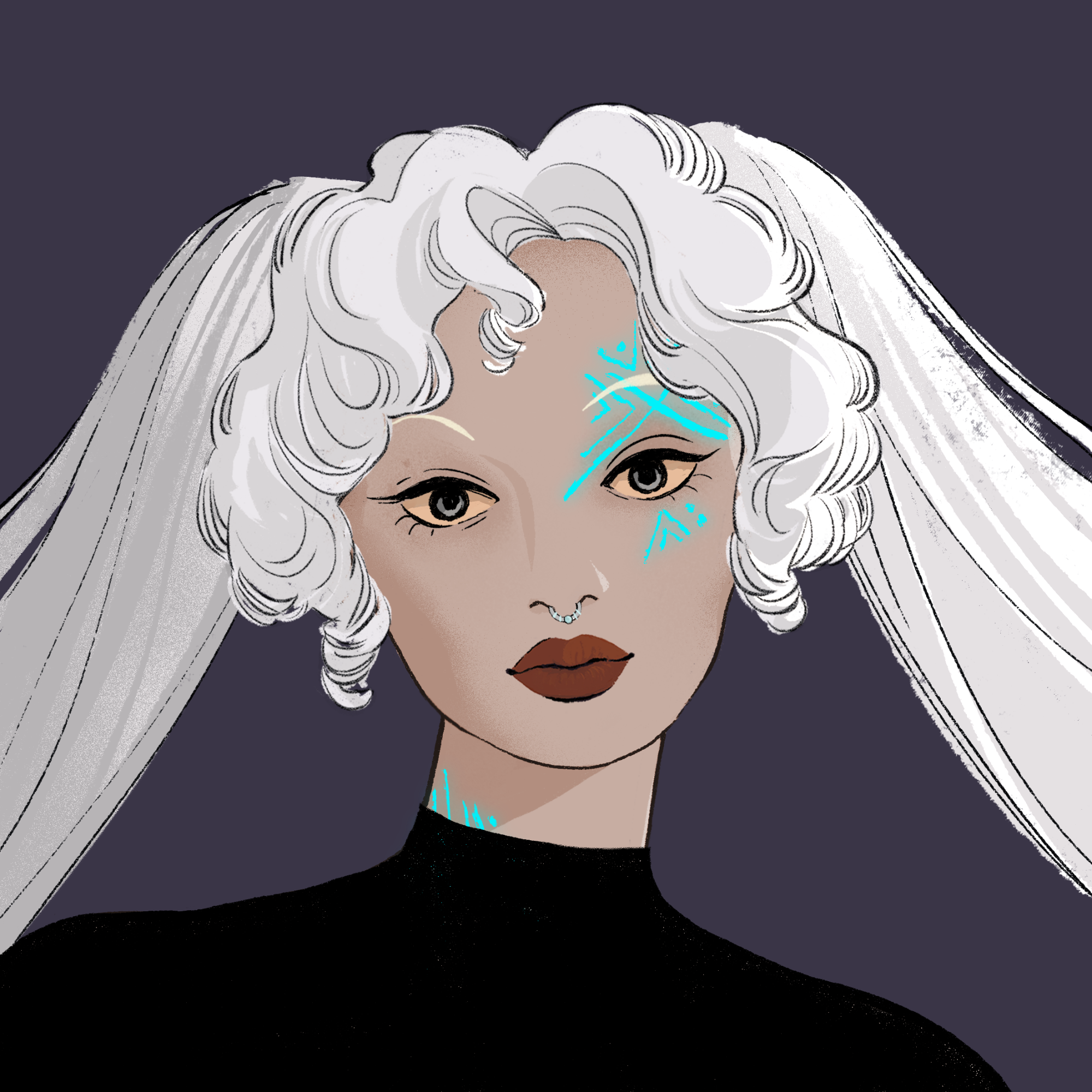 a portrait of Lacerta the genuine
