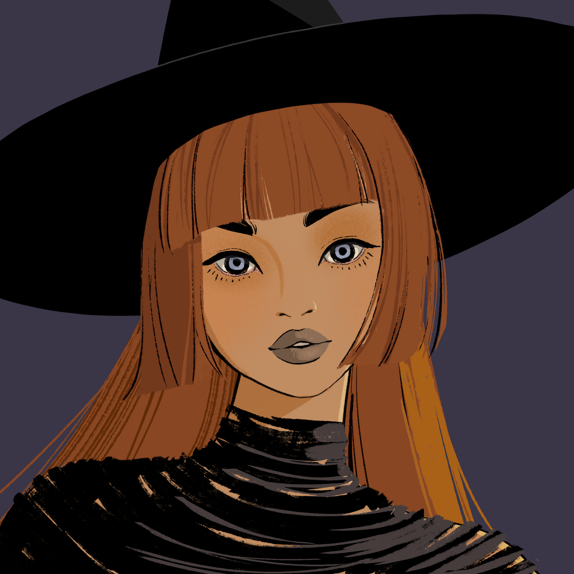 a portrait of Atka the scorched