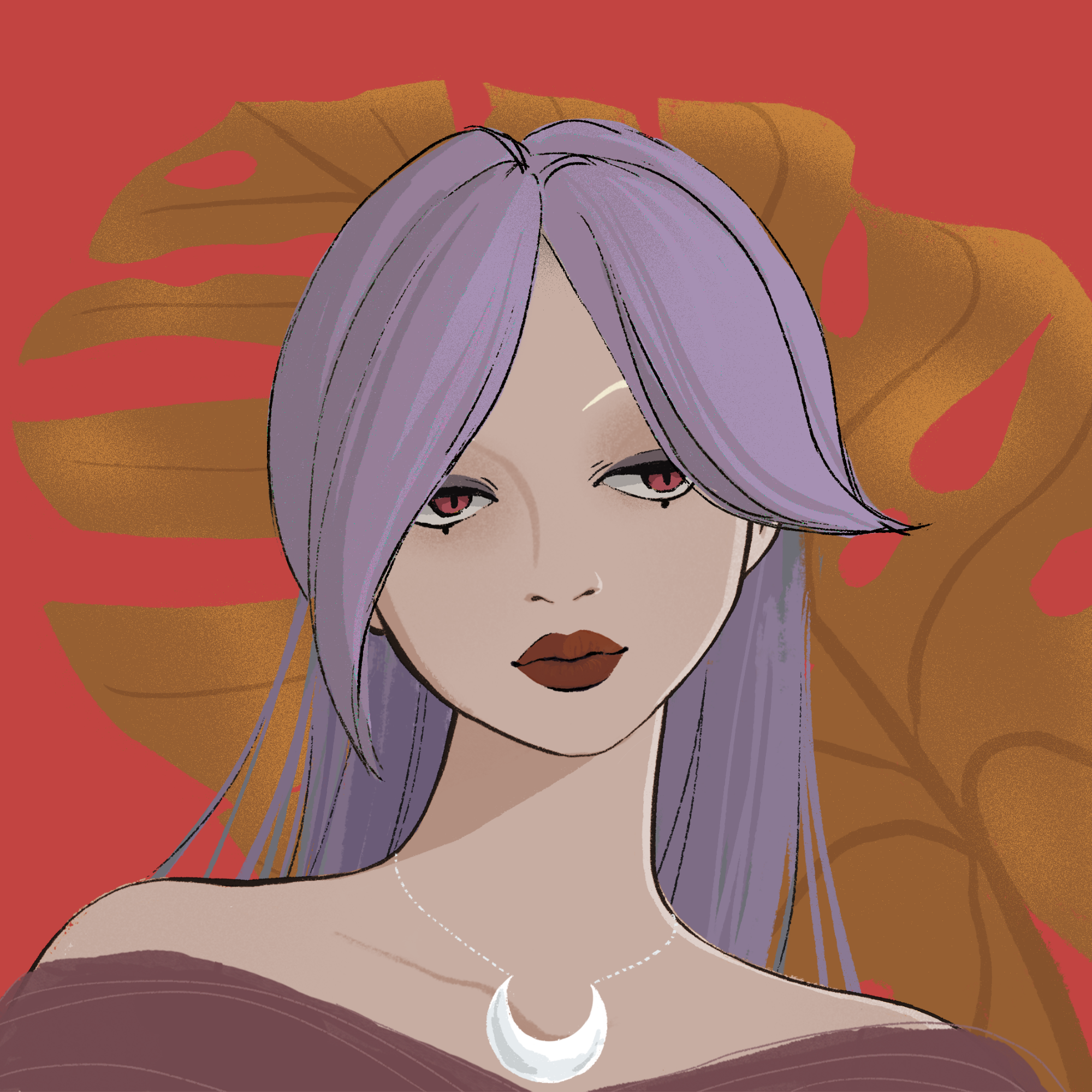 a portrait of Zinnia plank