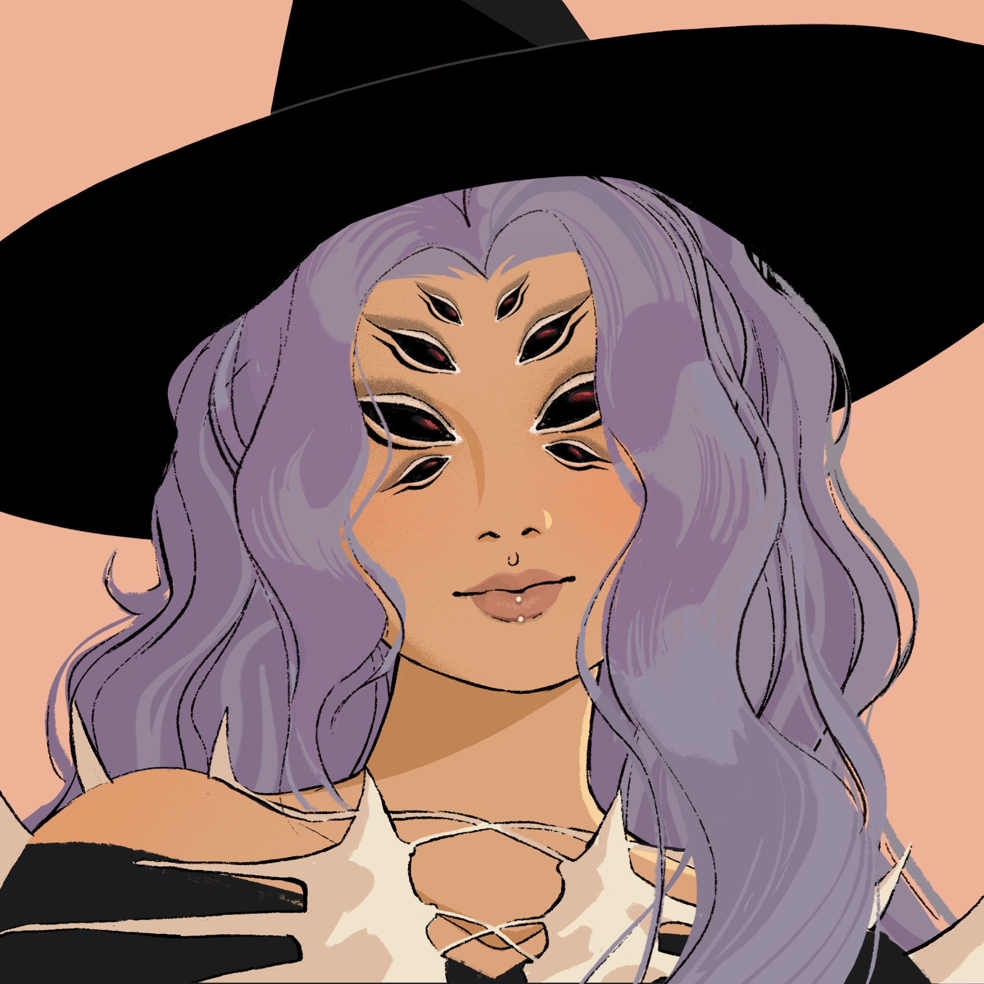 a portrait of Saba, the extreme spark