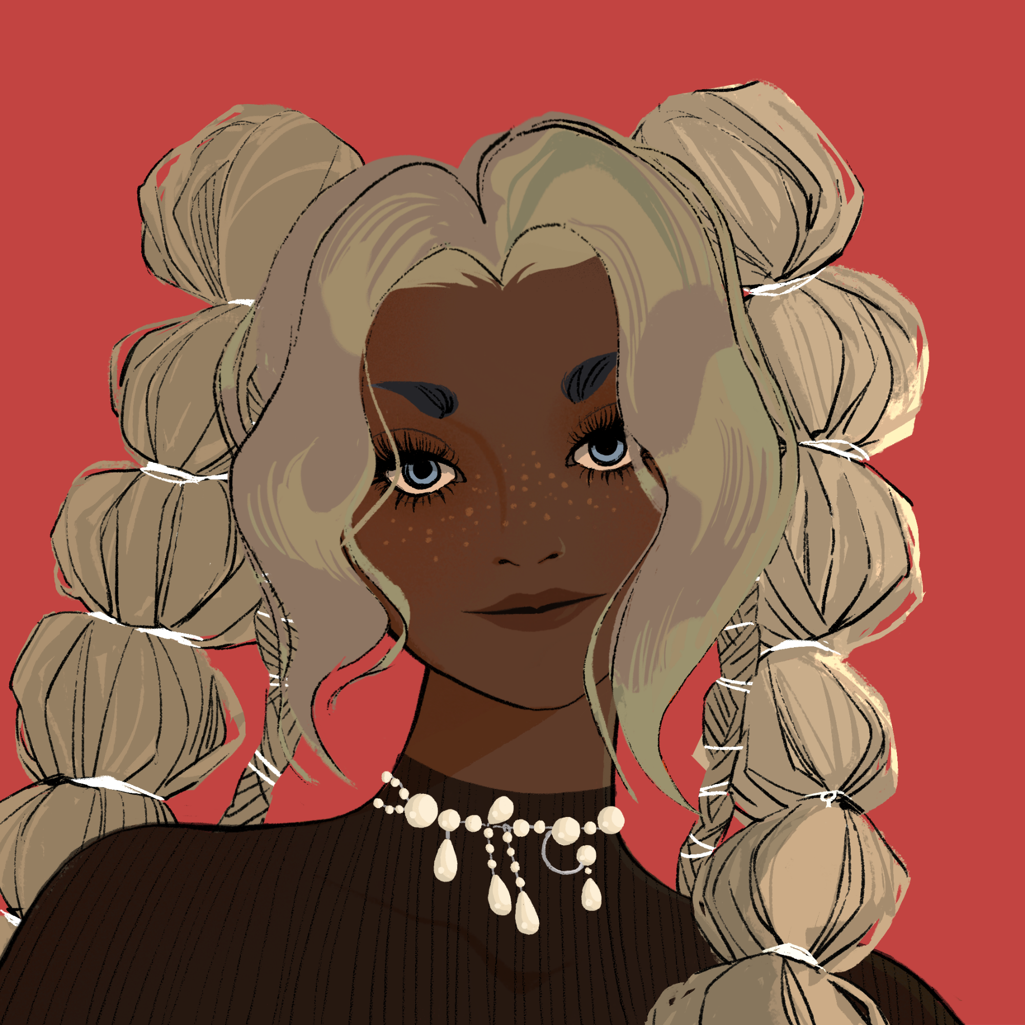 a portrait of Zingana, the grim dimension