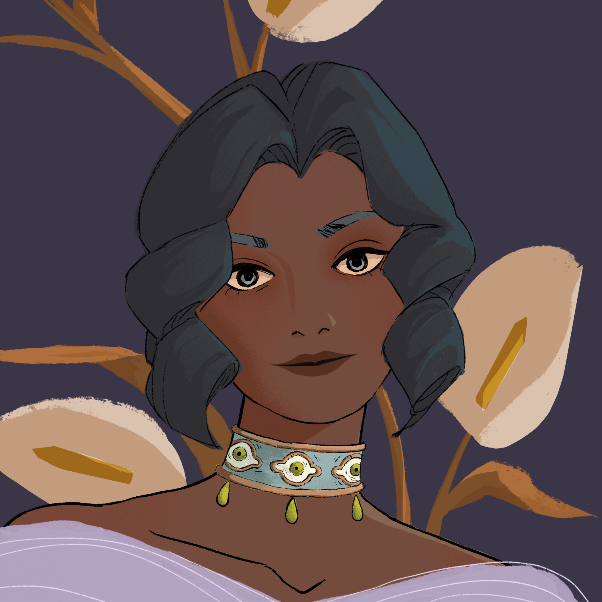 a portrait of Peach of the orrery