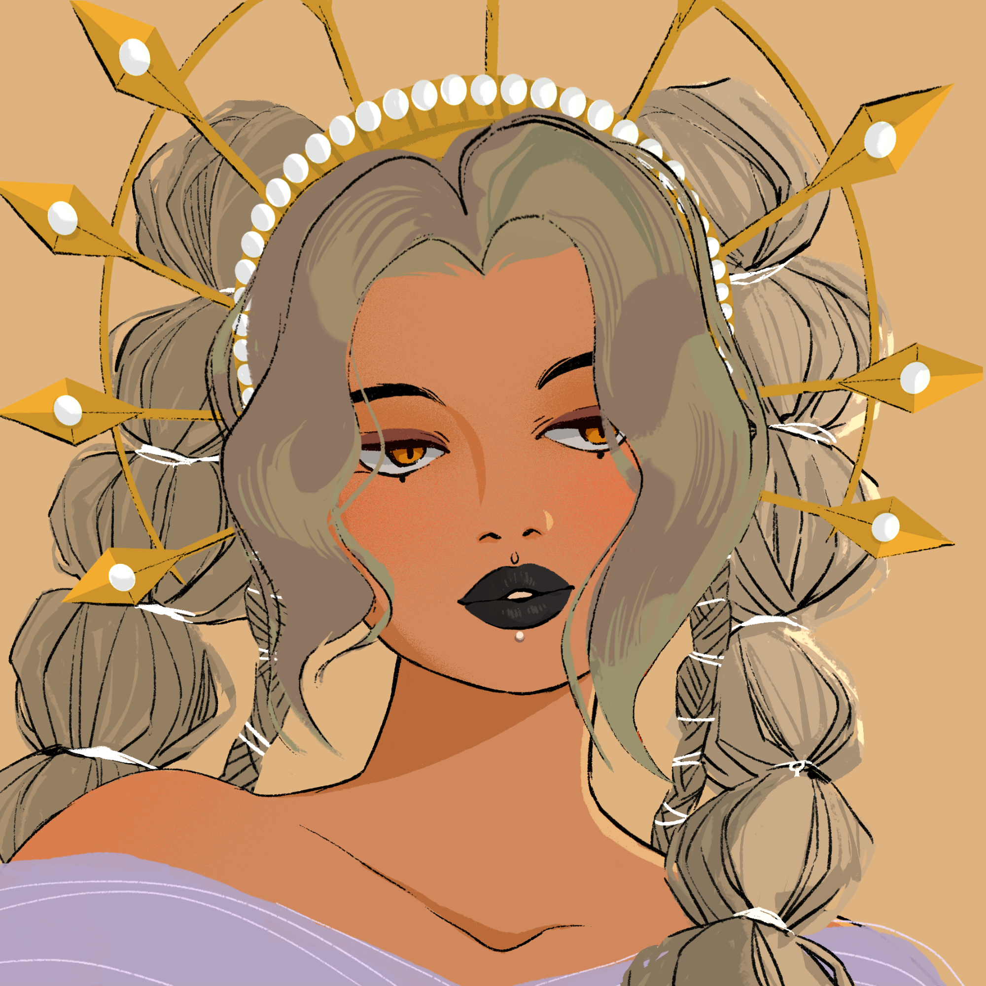 a portrait of Morganite the irresistible