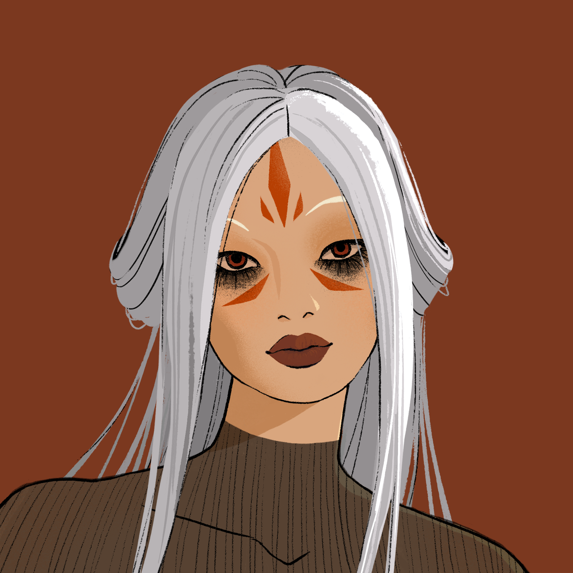 a portrait of Cotopaxi rage