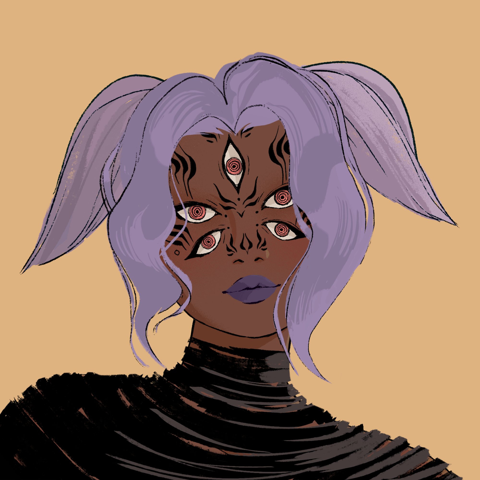 a portrait of The quarrel