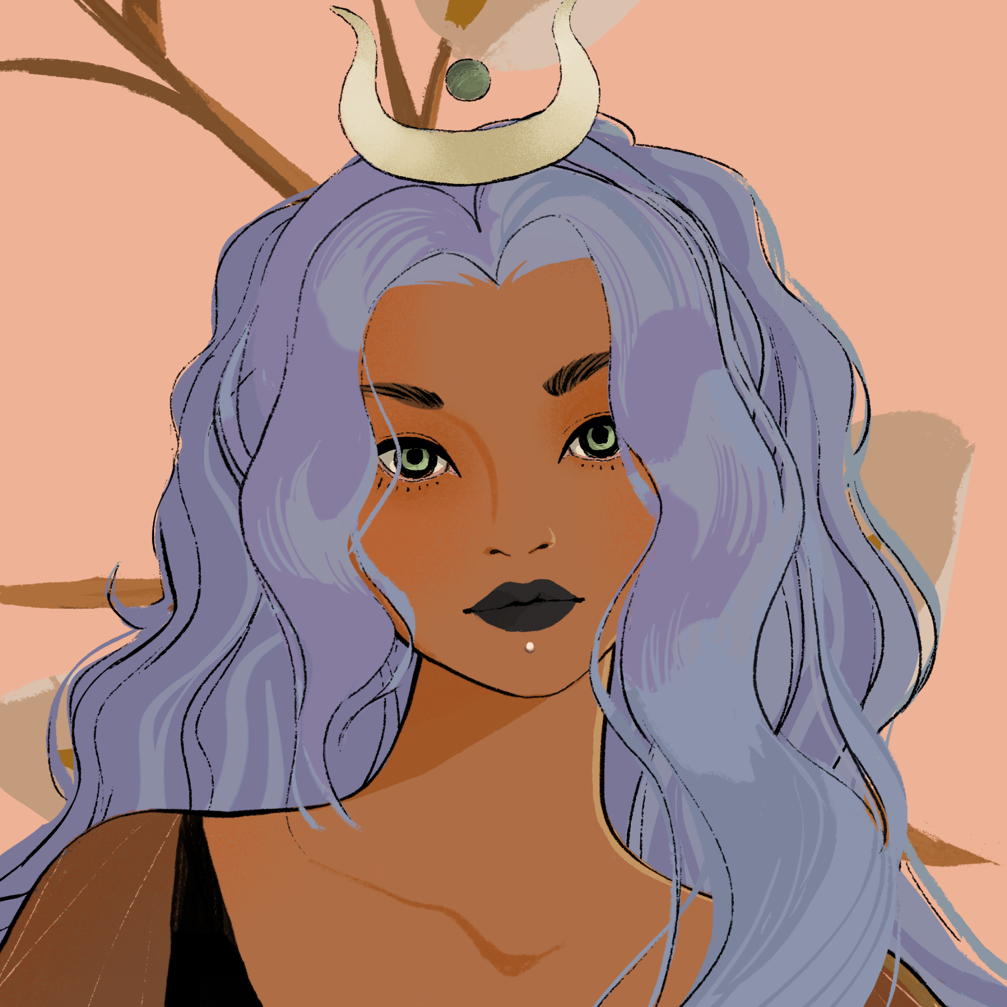 a portrait of Papaya riptide