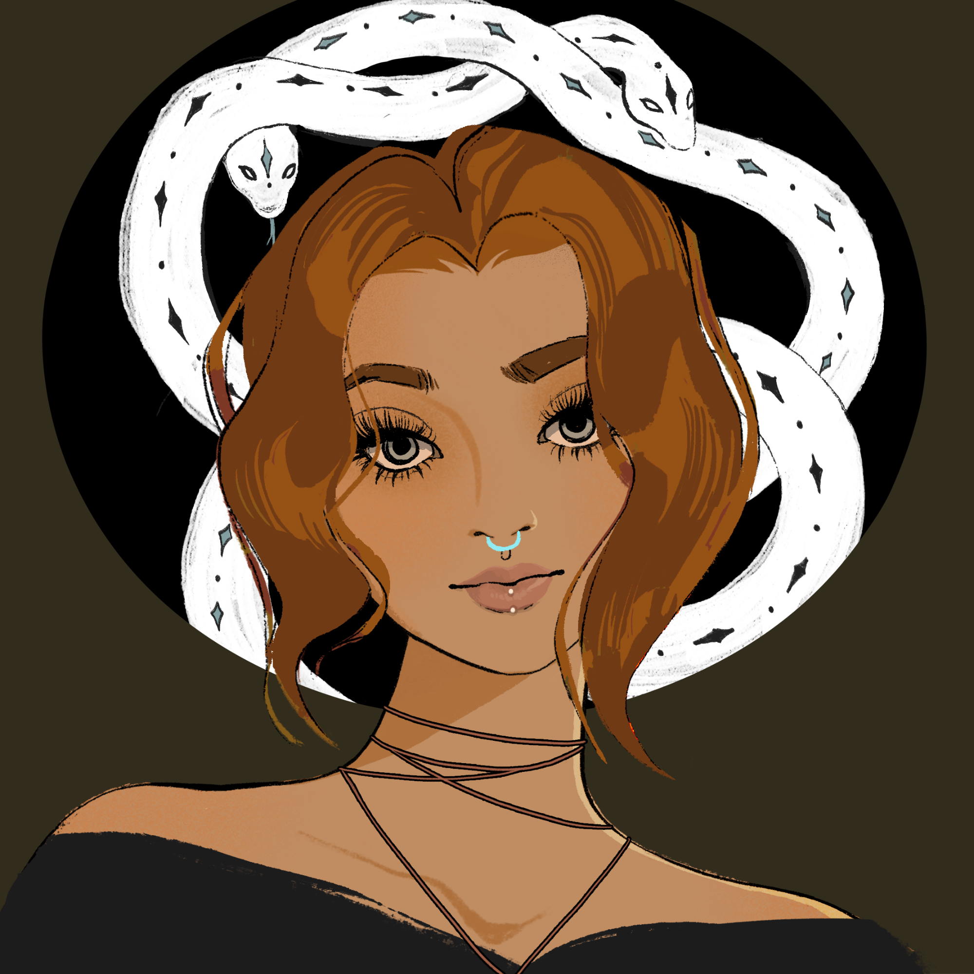 a portrait of Almond, the unburnished torte