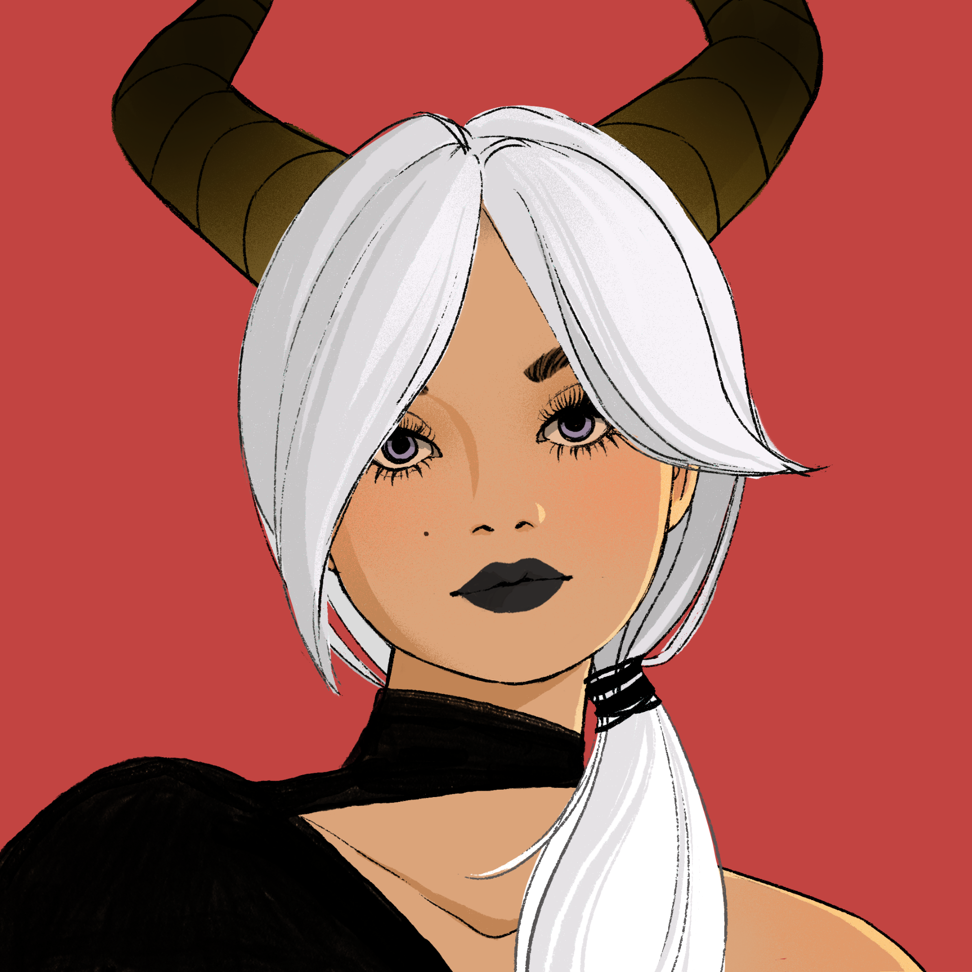 a portrait of Hafnium grimoire