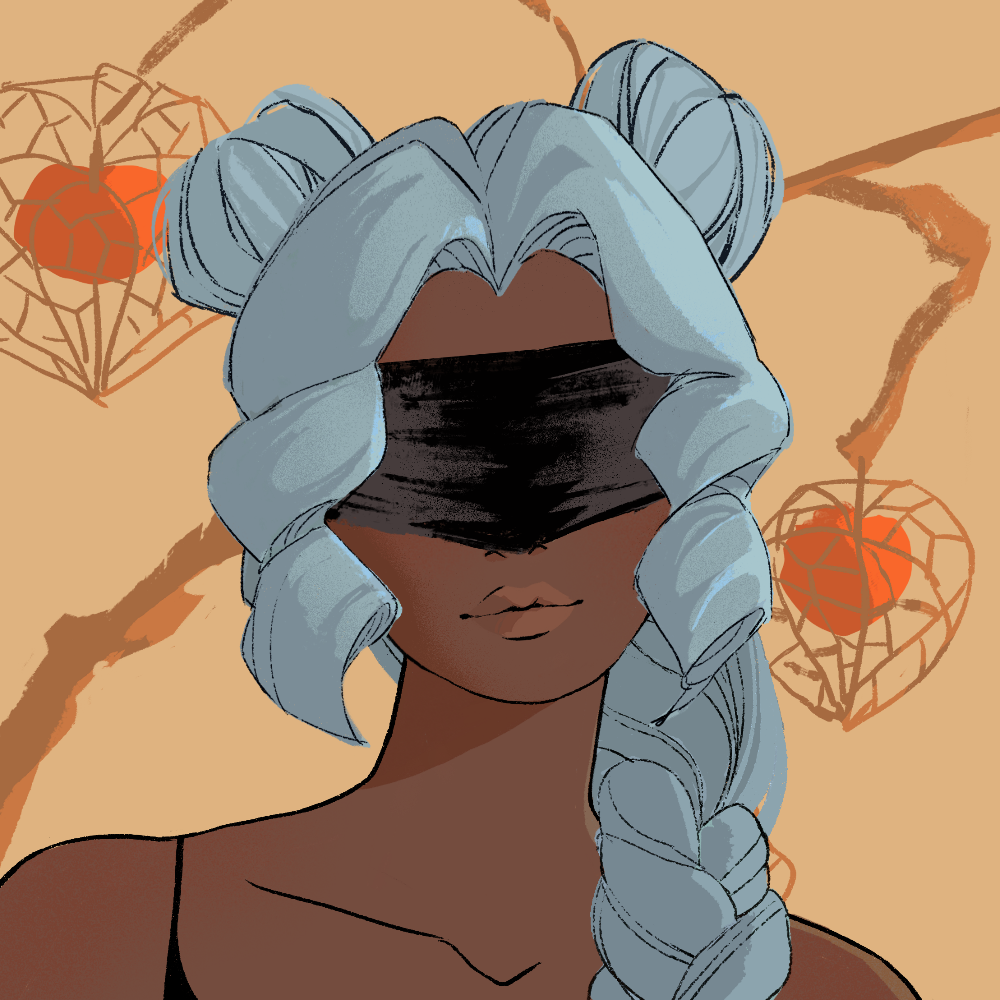 a portrait of Grapefruit, the fair coral