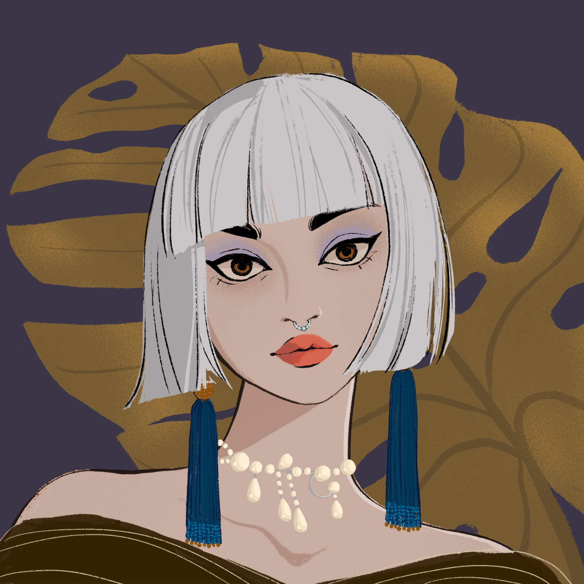 a portrait of Mademoiselle ambrette