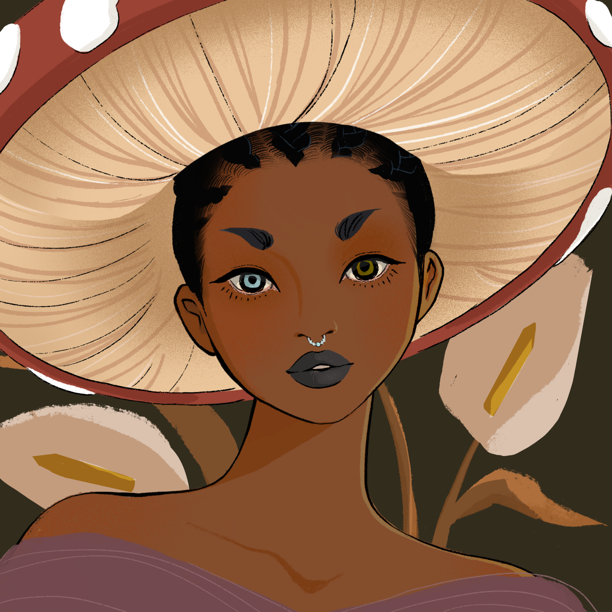 a portrait of Chestnut bun