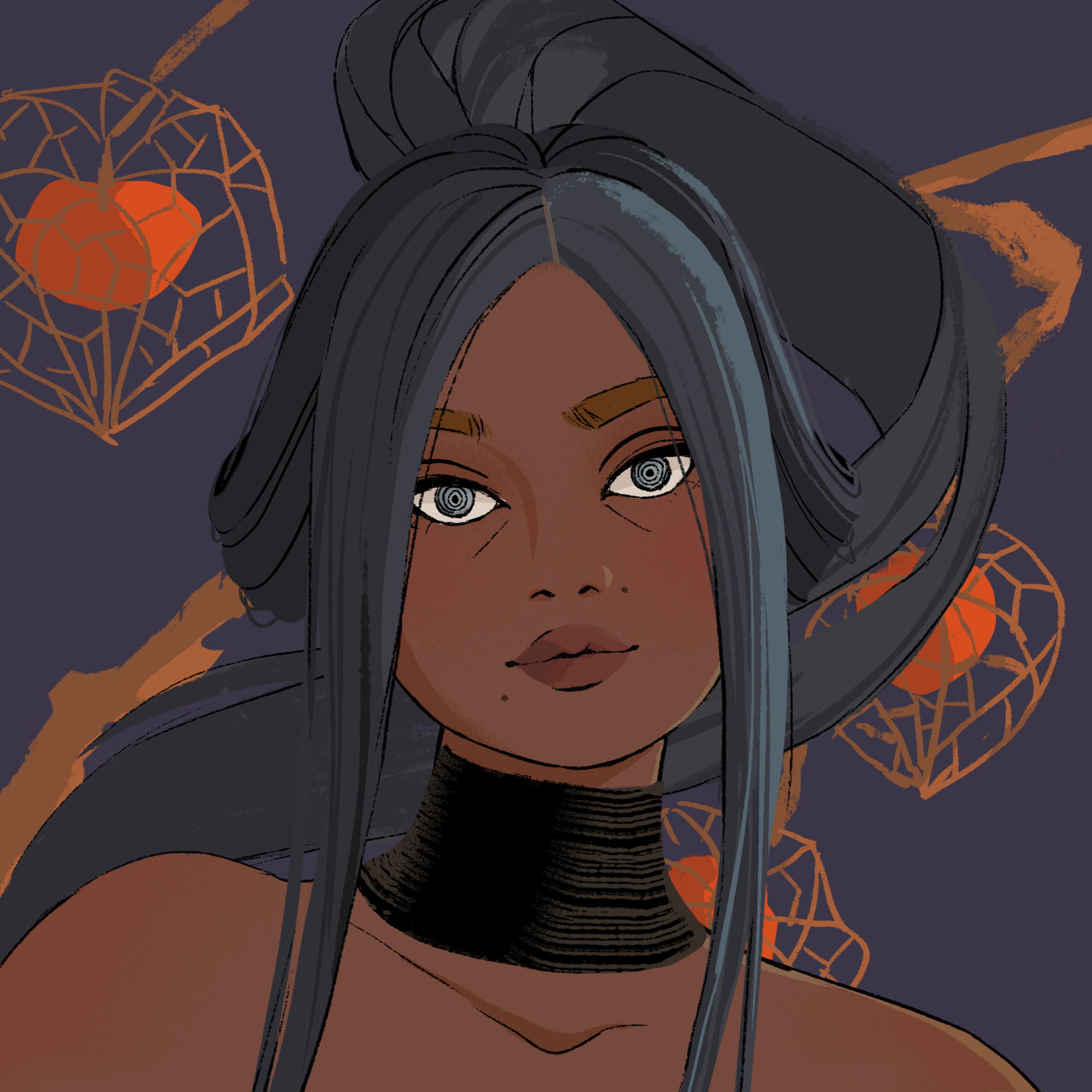 a portrait of Cayambe, the mischievous commotion