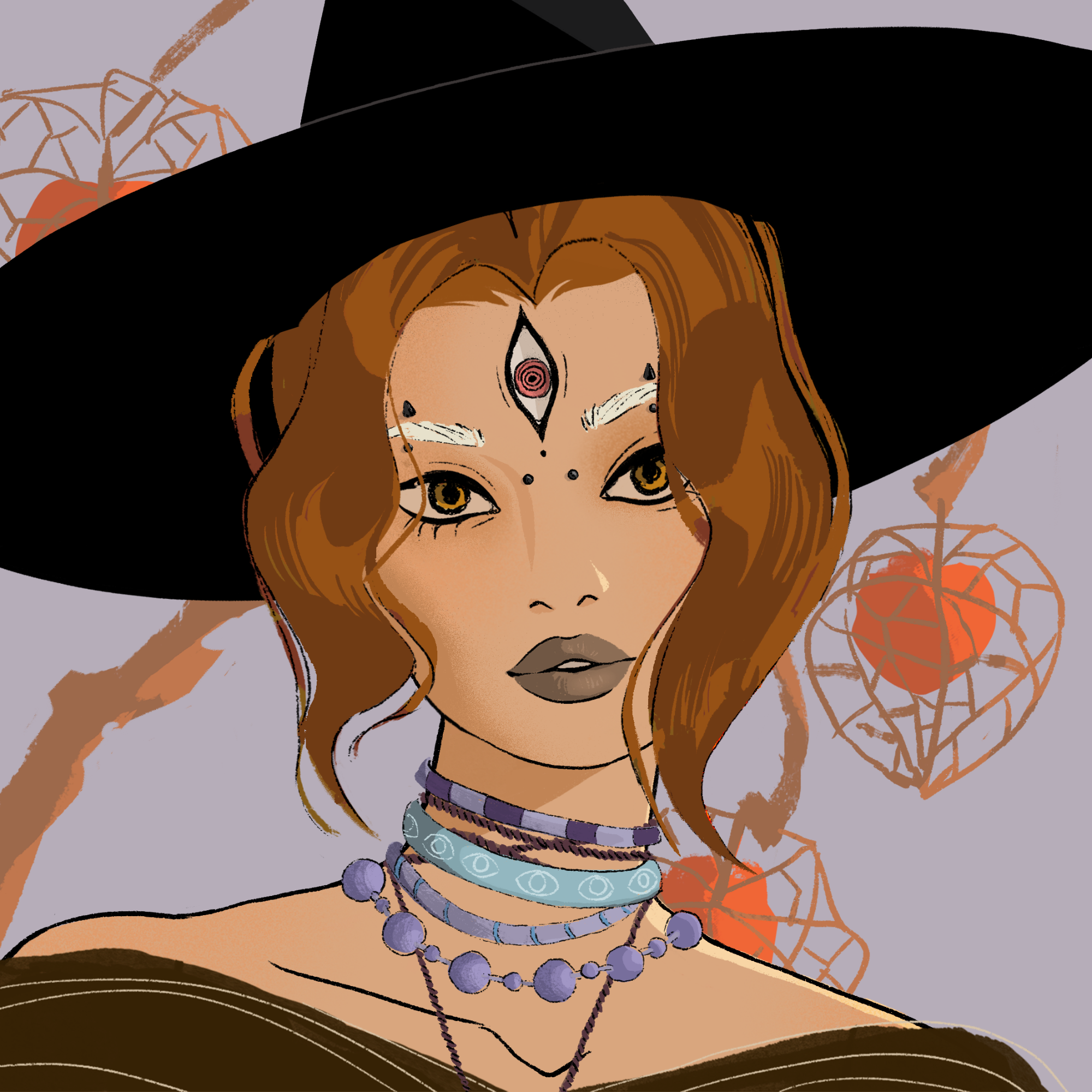 a portrait of Adatara the blasphemous