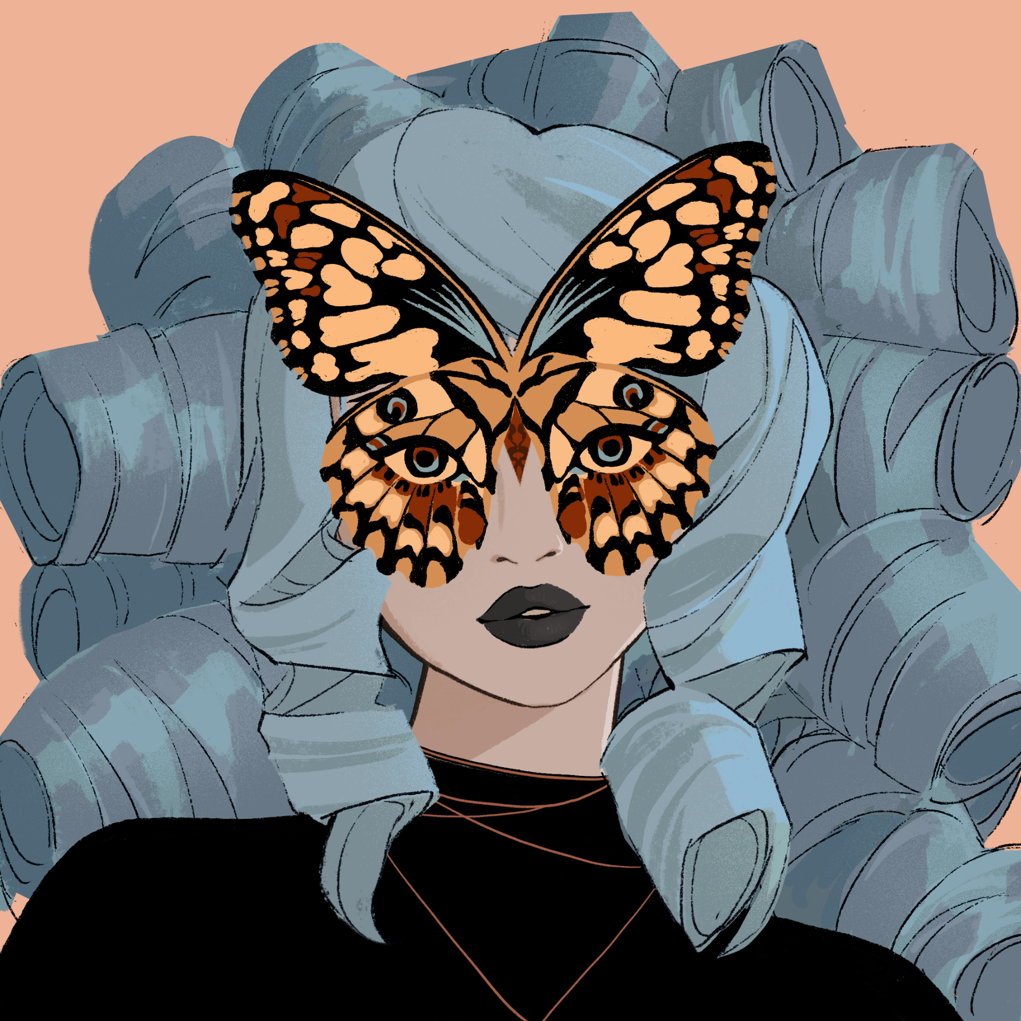 a portrait of Crone honeycomb