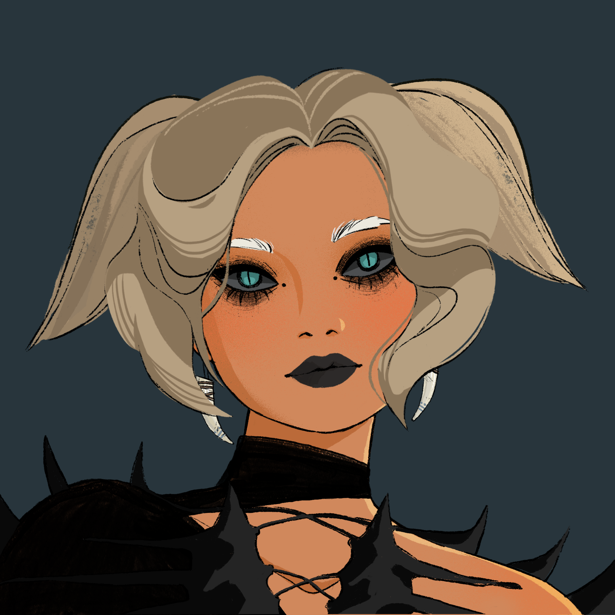 a portrait of Flood, the raw pandemonium