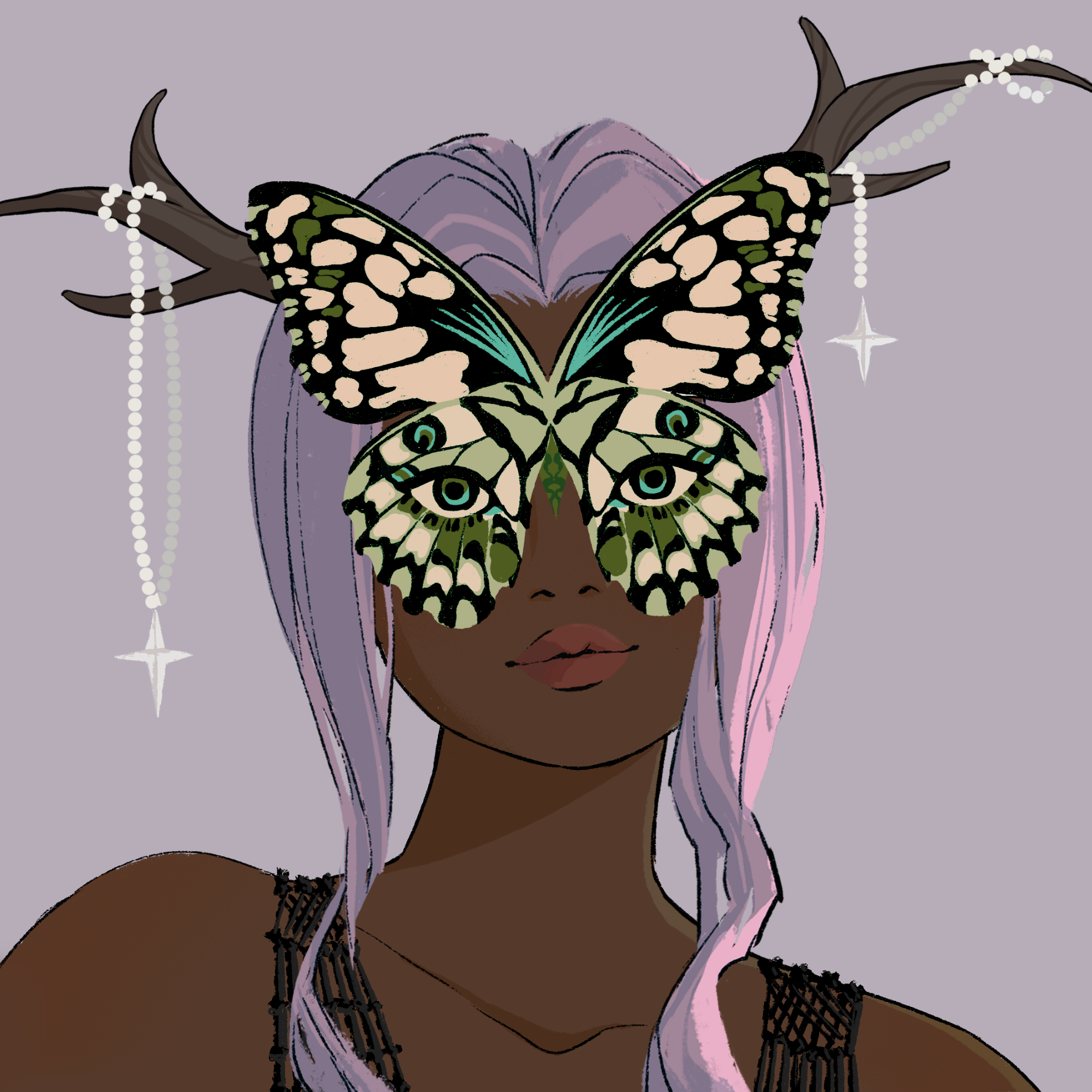 a portrait of Rhubarb