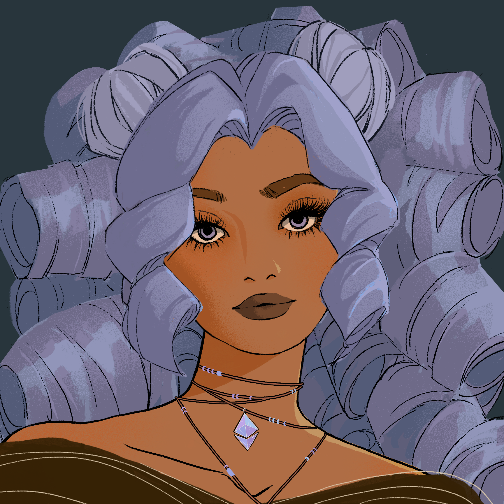 a portrait of Kumquat of the asylum