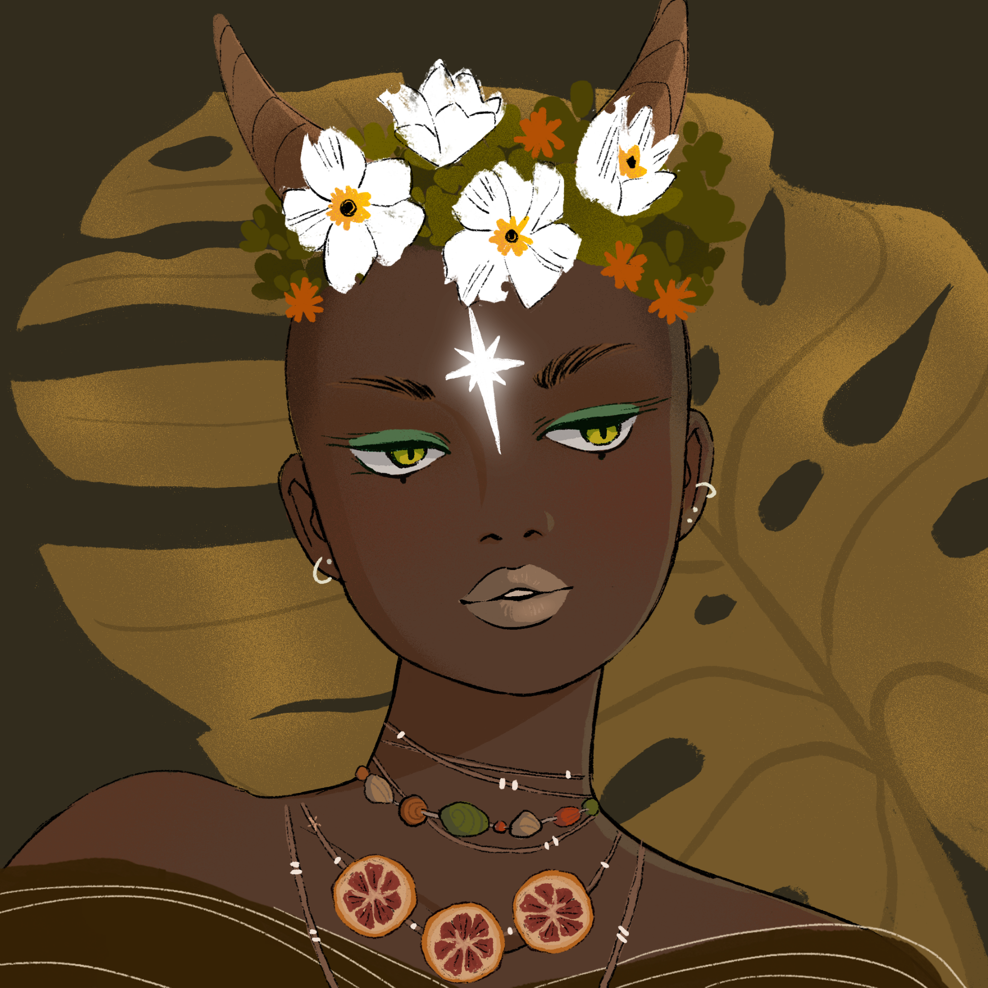 a portrait of Pecan, the sweet cup