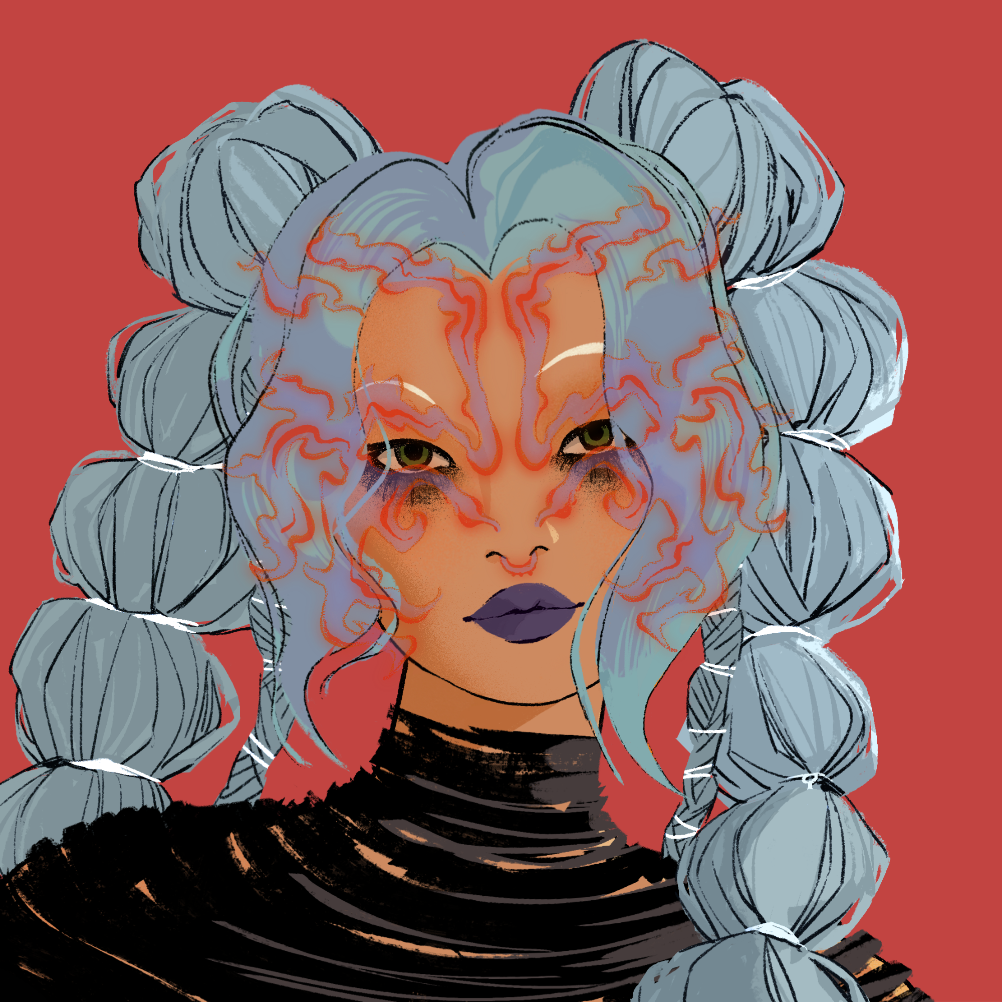 a portrait of Sakar the veracious