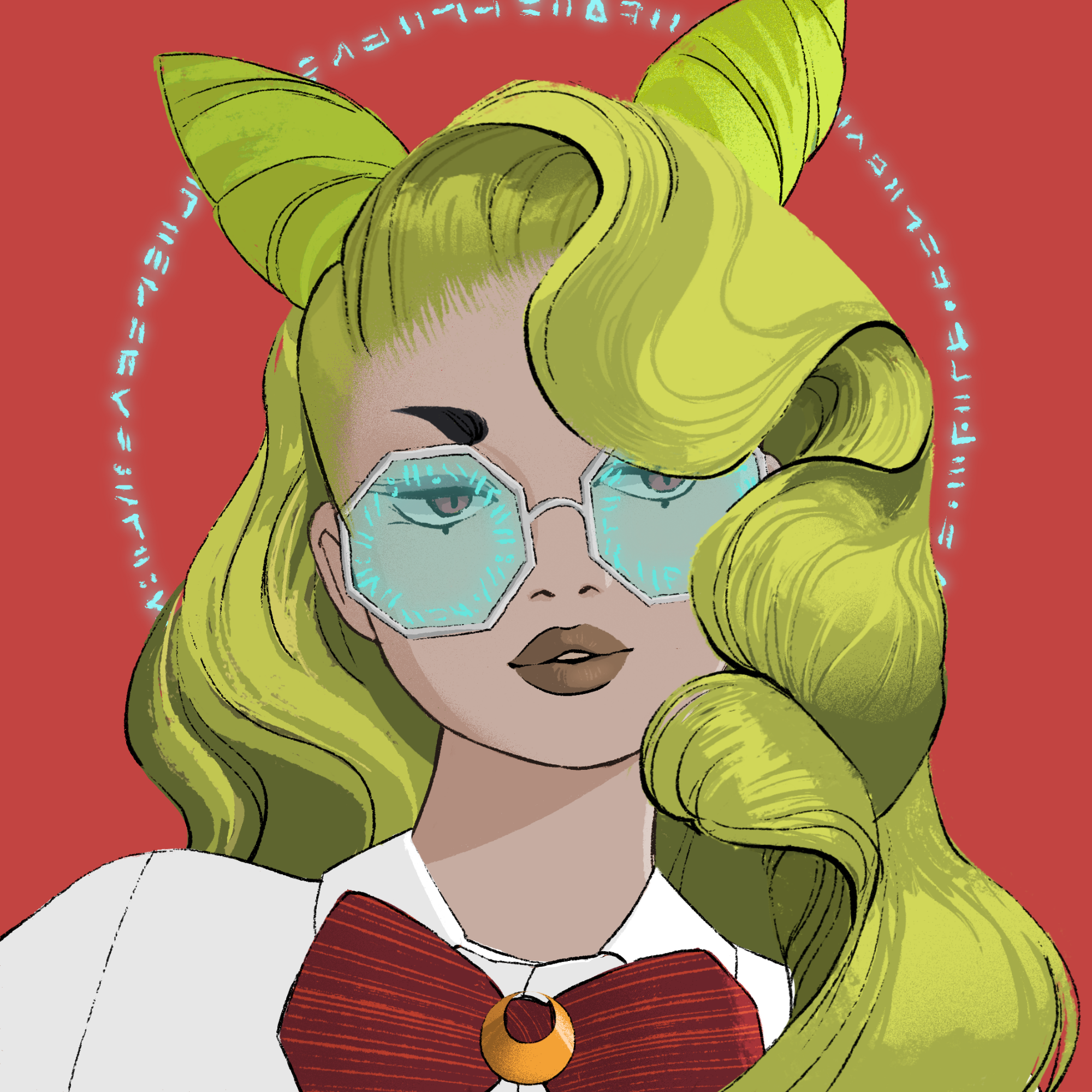 a portrait of Cassiopeia the elastic