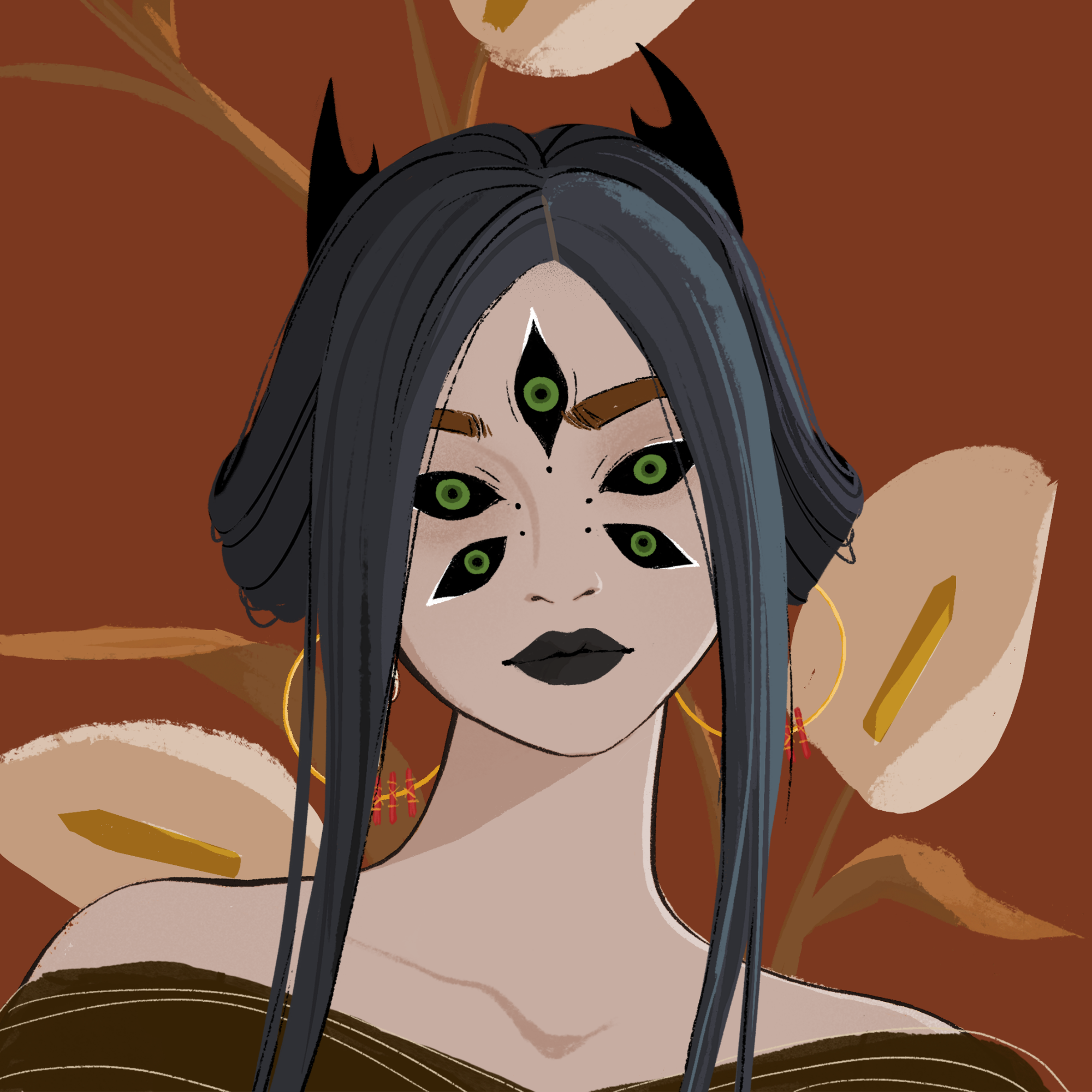 a portrait of Wildfire, the sodden bludgeon