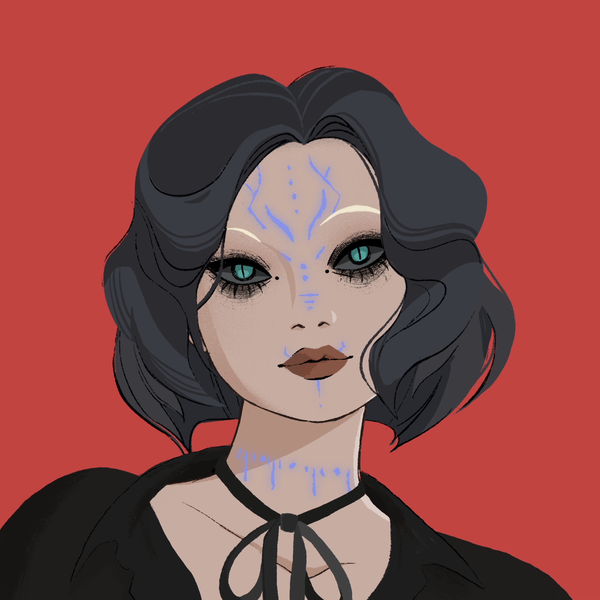 a portrait of Antlia, the evident prism