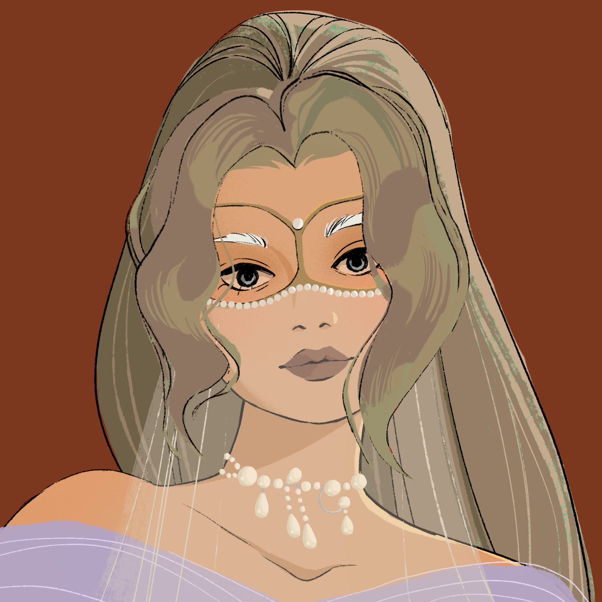 a portrait of Patchouli of the vivarium