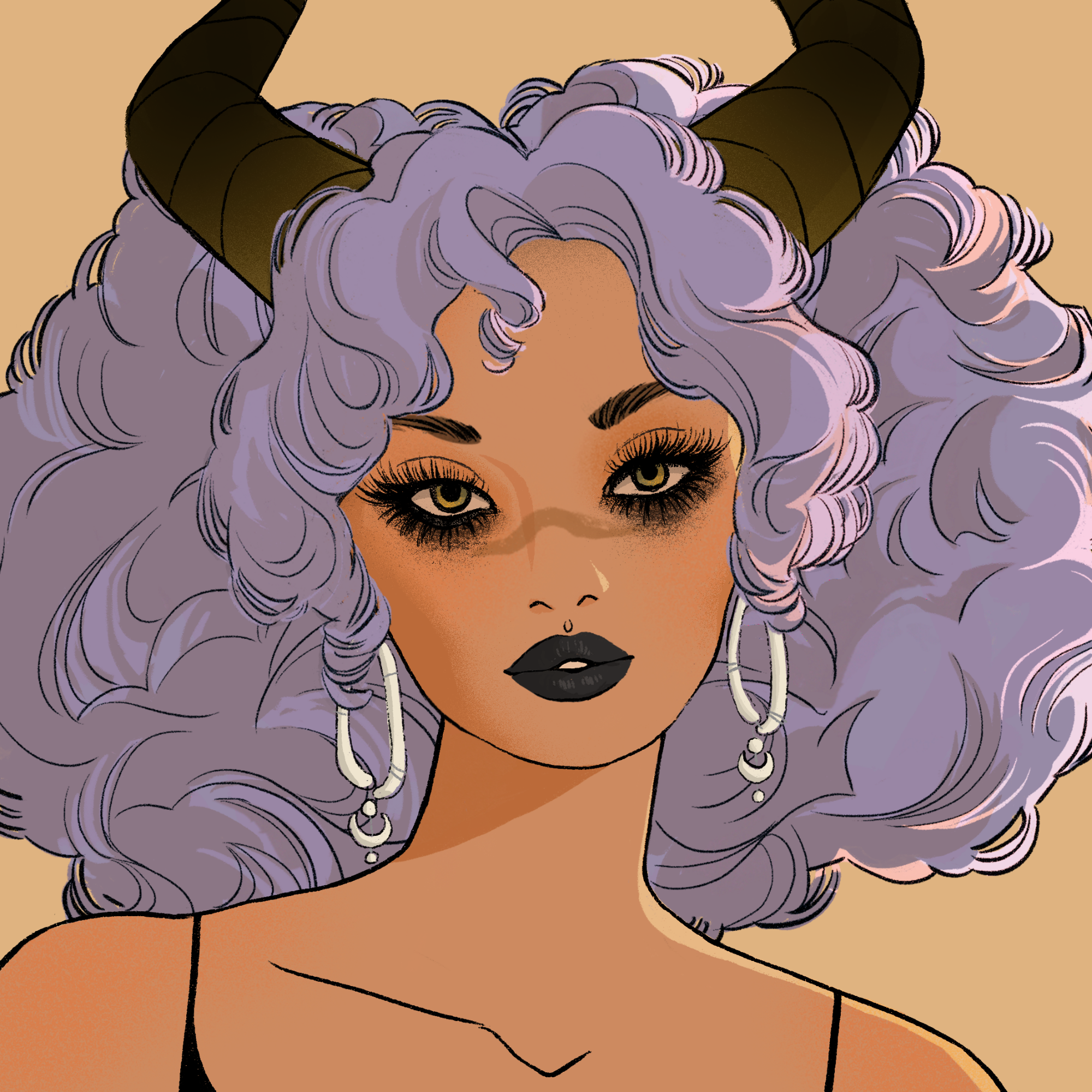 a portrait of Balau, the unpleasant nightmare