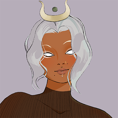 image of poppy, the faint moon