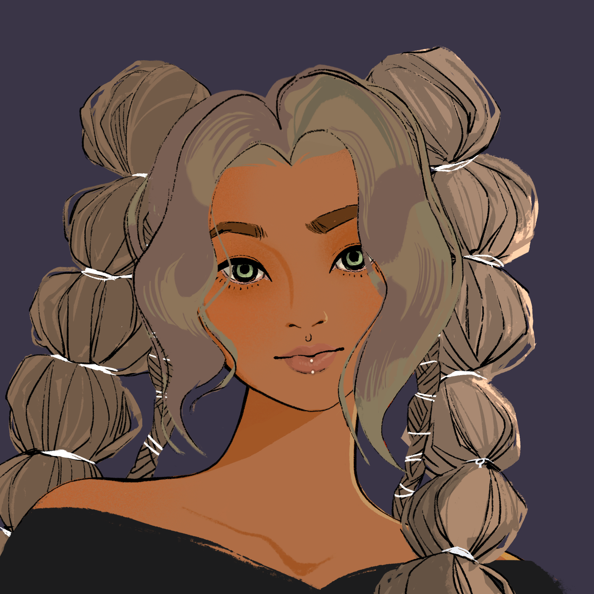 a portrait of Iron the true