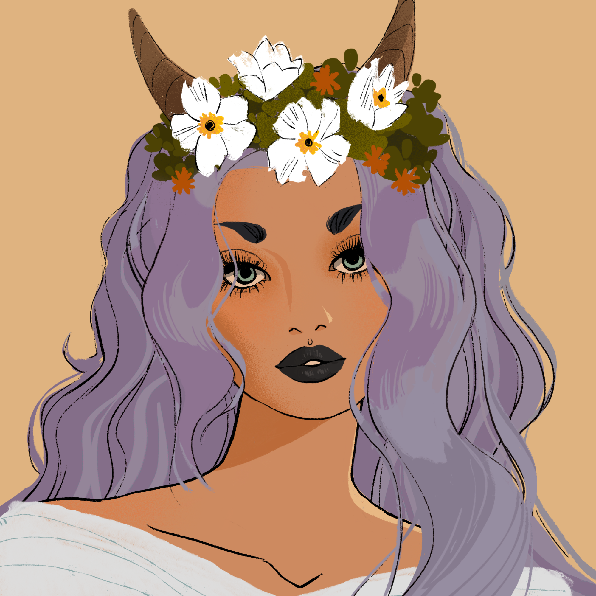 a portrait of Granny turnip